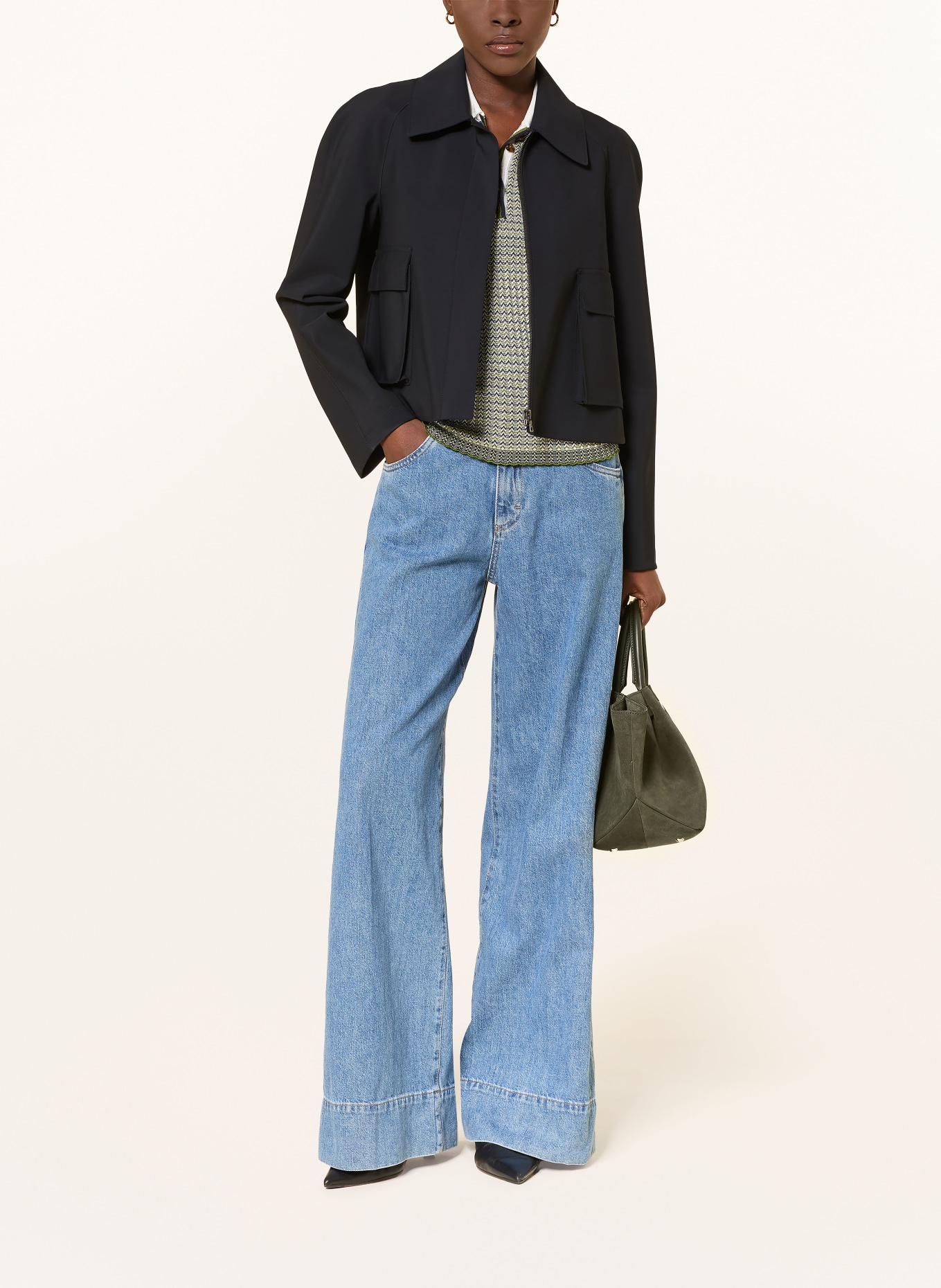 HARRIS WHARF LONDON Kurtka: CZARNY