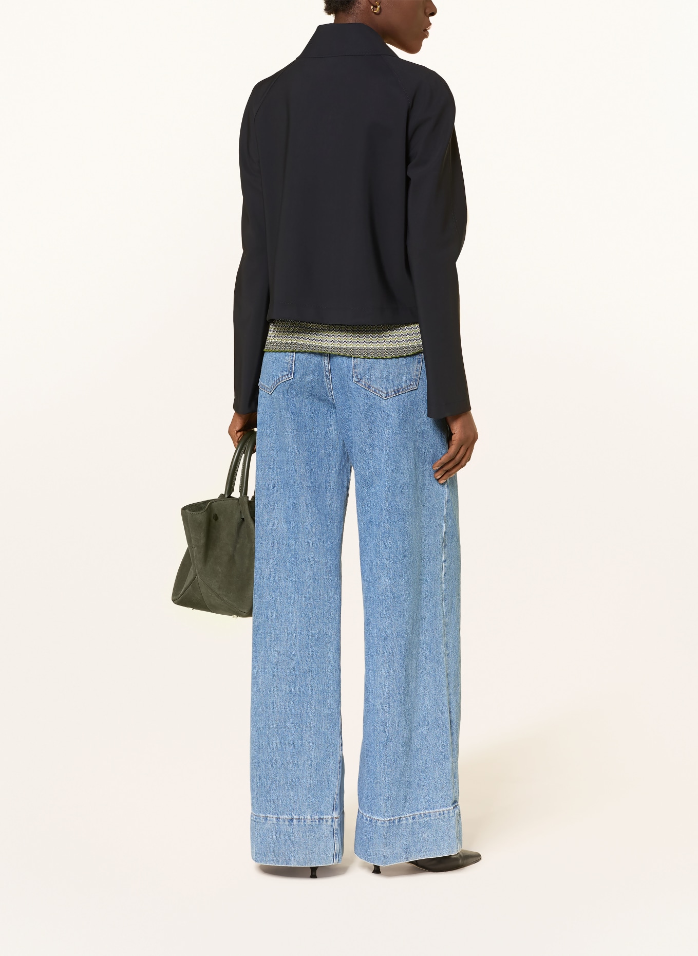 HARRIS WHARF LONDON Kurtka: CZARNY