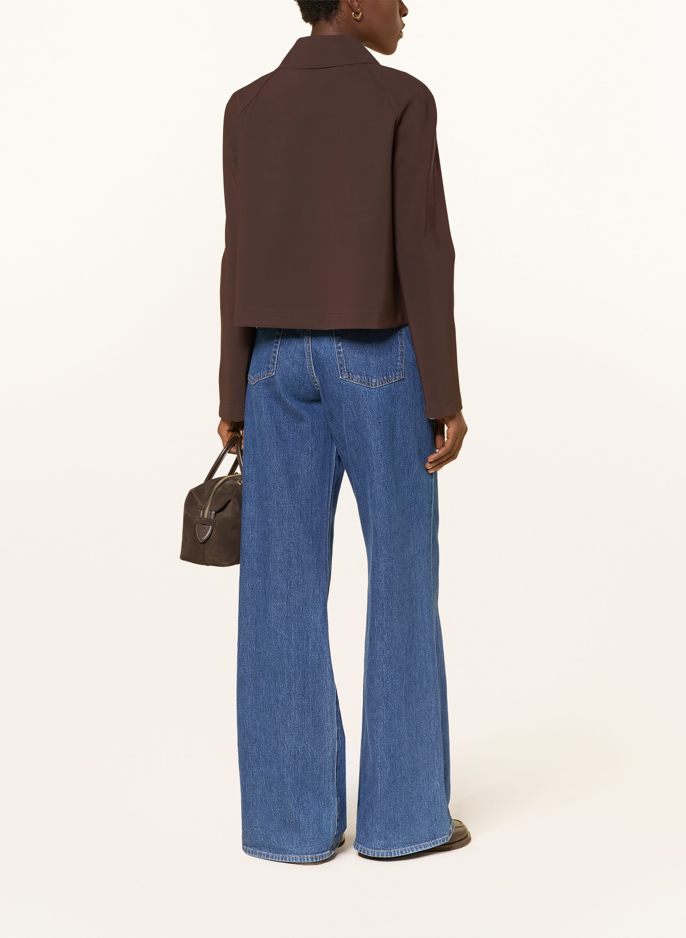 HARRIS WHARF LONDON Kurtka: CIEMNOBRĄZOWY