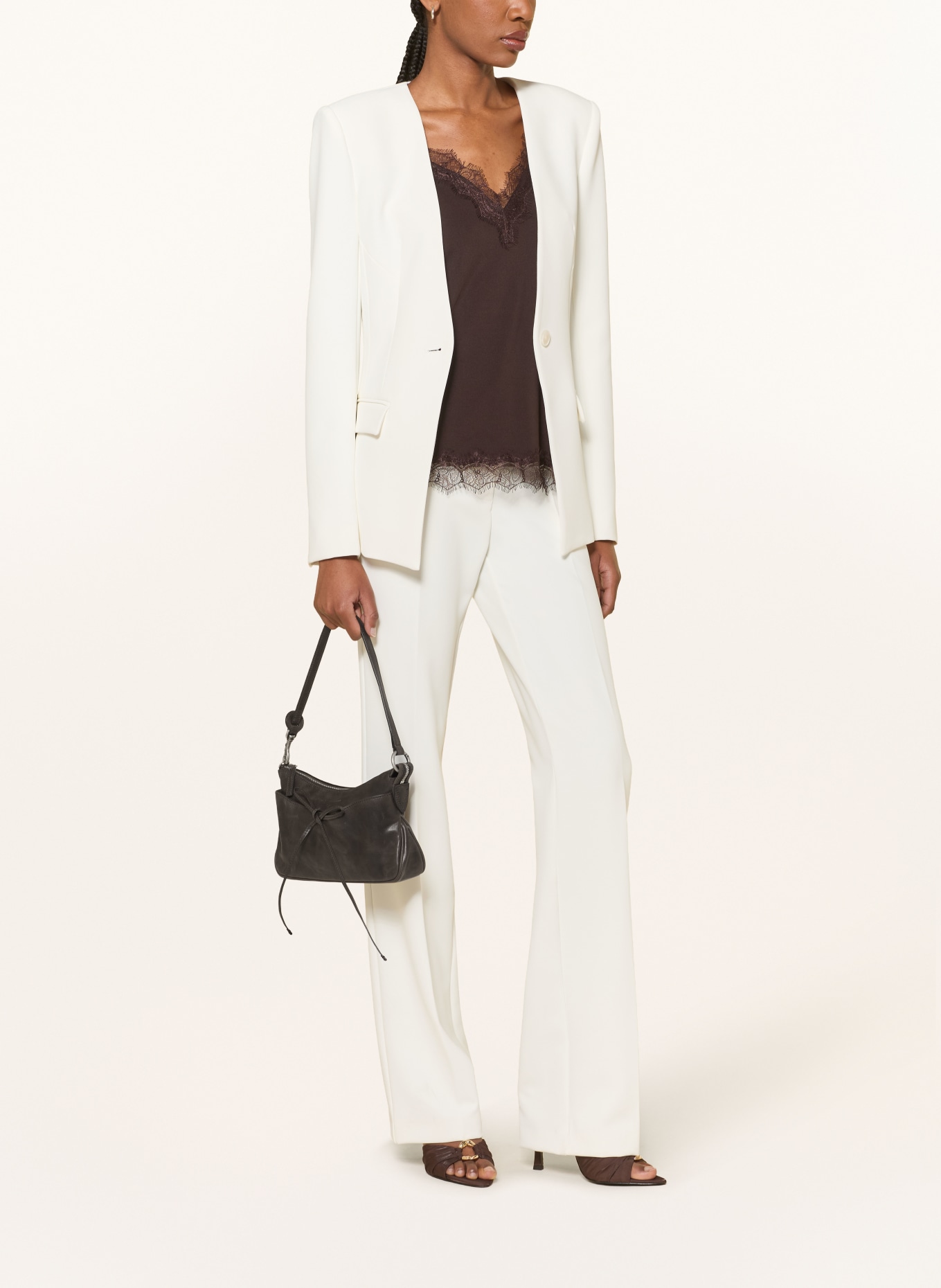 MARGE SHERWOOD handbag: DARK BROWN