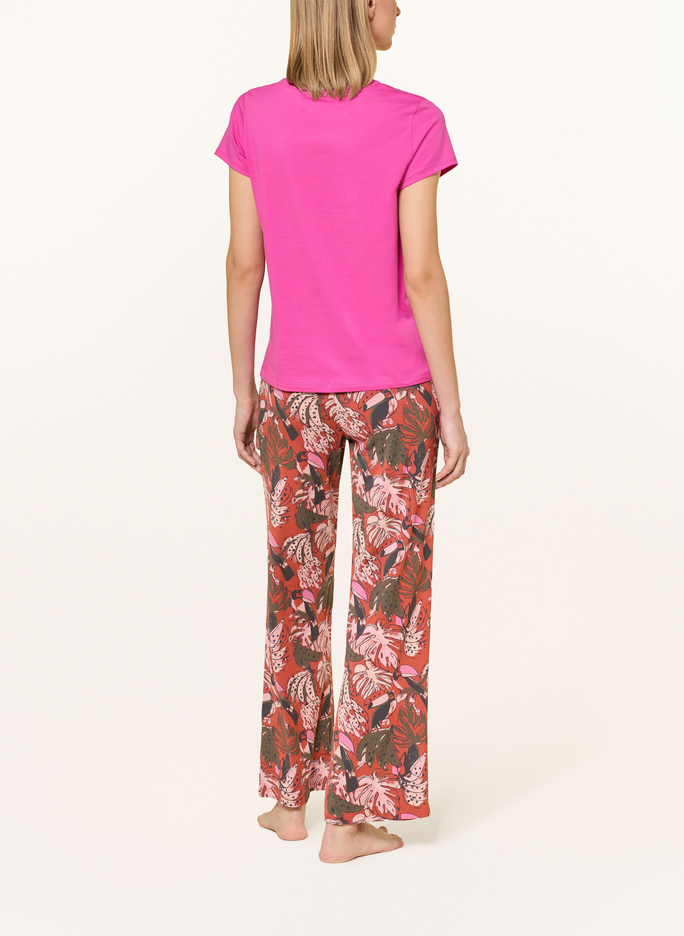 SCHIESSER Schlafshirt MIX+RELAX: PINK