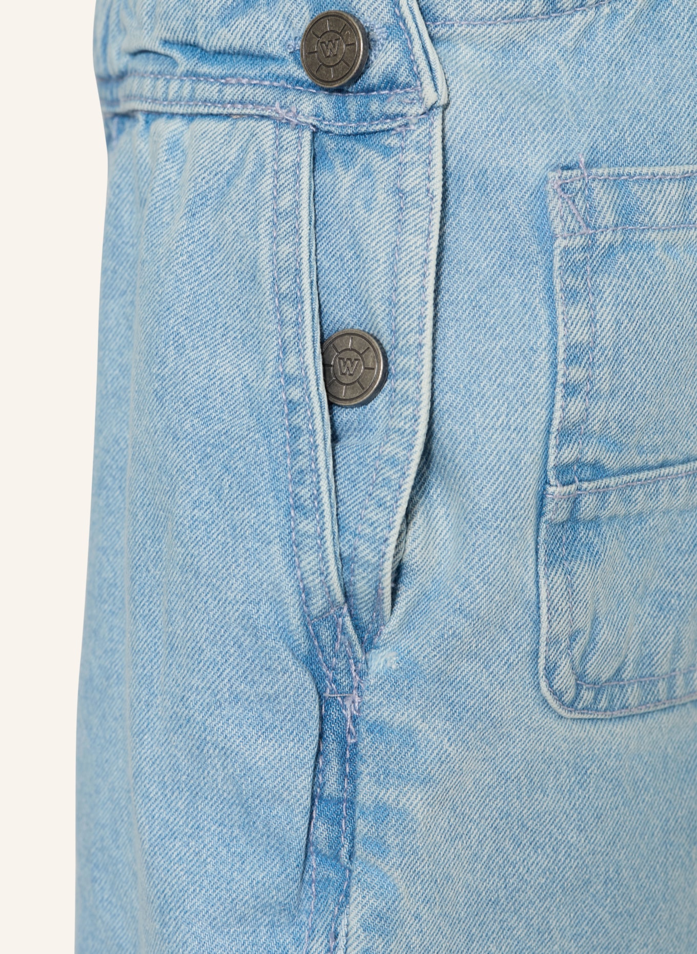 WHEAT Jeans-Latzhose LYKKE: 4030 light blue