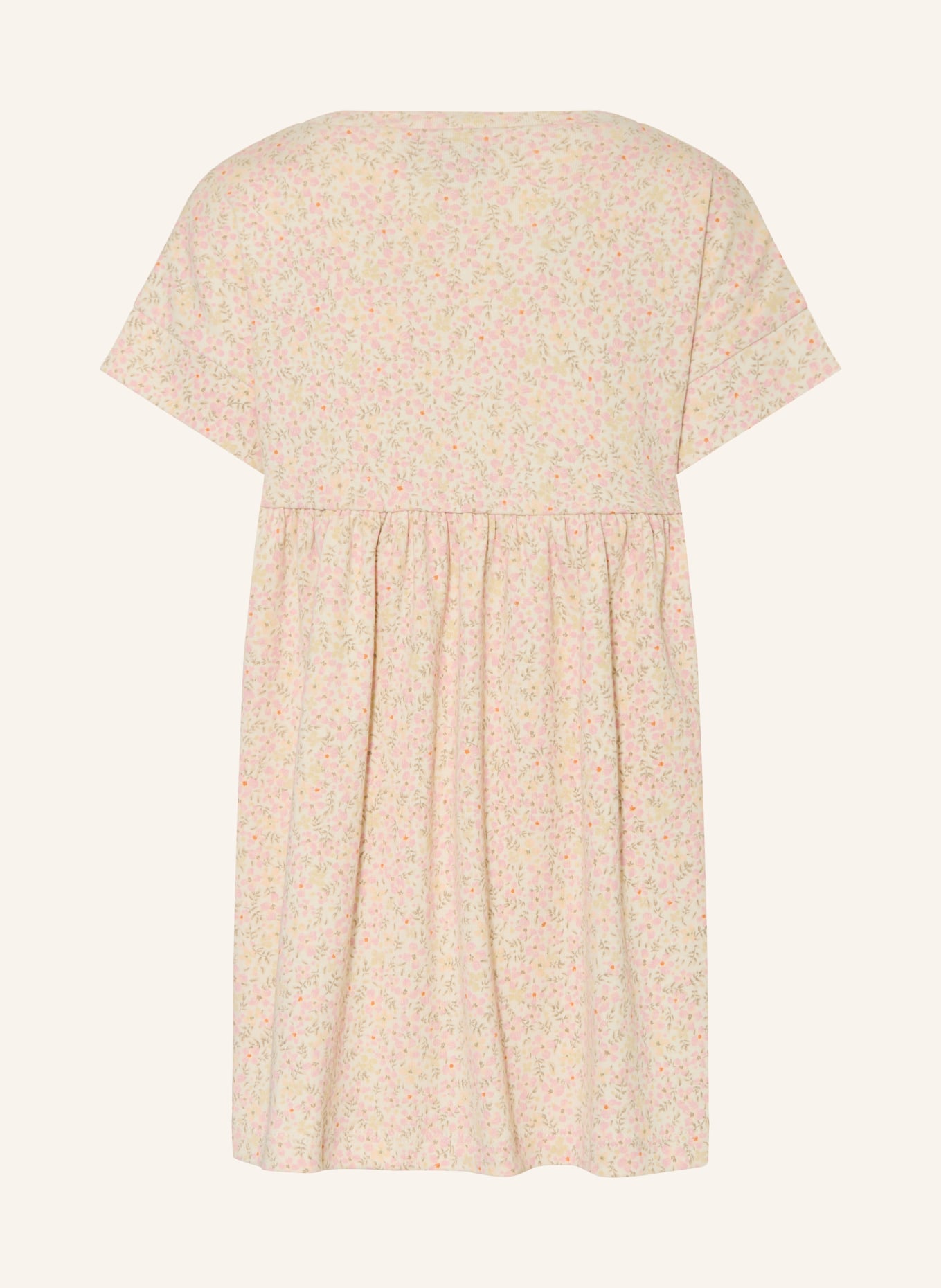 WHEAT Jerseykleid EMILIE: ROSA / BEIGE / CREME