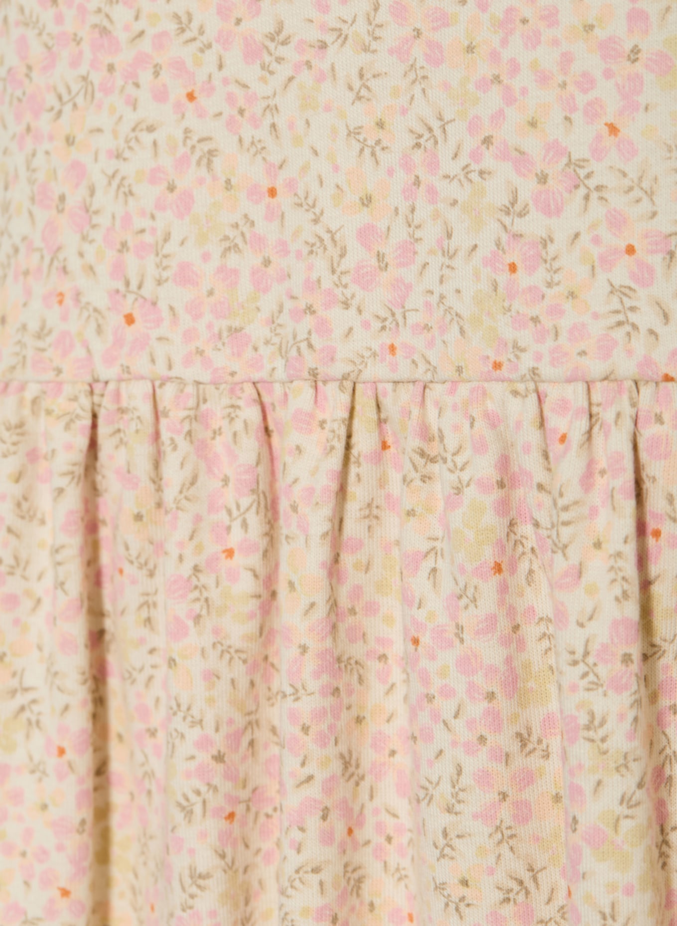 WHEAT Jerseykleid EMILIE: ROSA / BEIGE / CREME