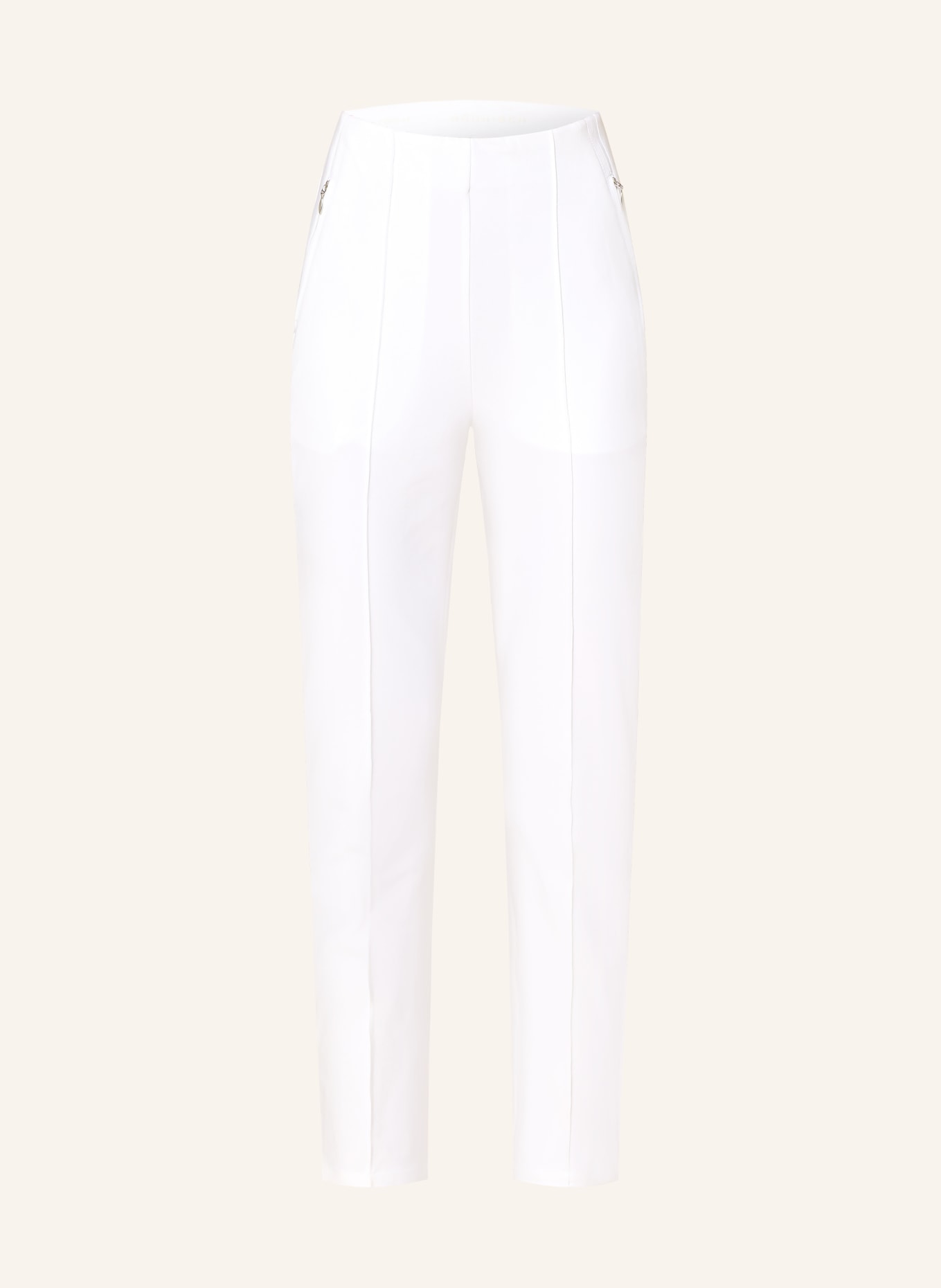 RÖHNISCH Pantalon de golf CLUBHOUSE HIGHWATER SLACKS: BLANC