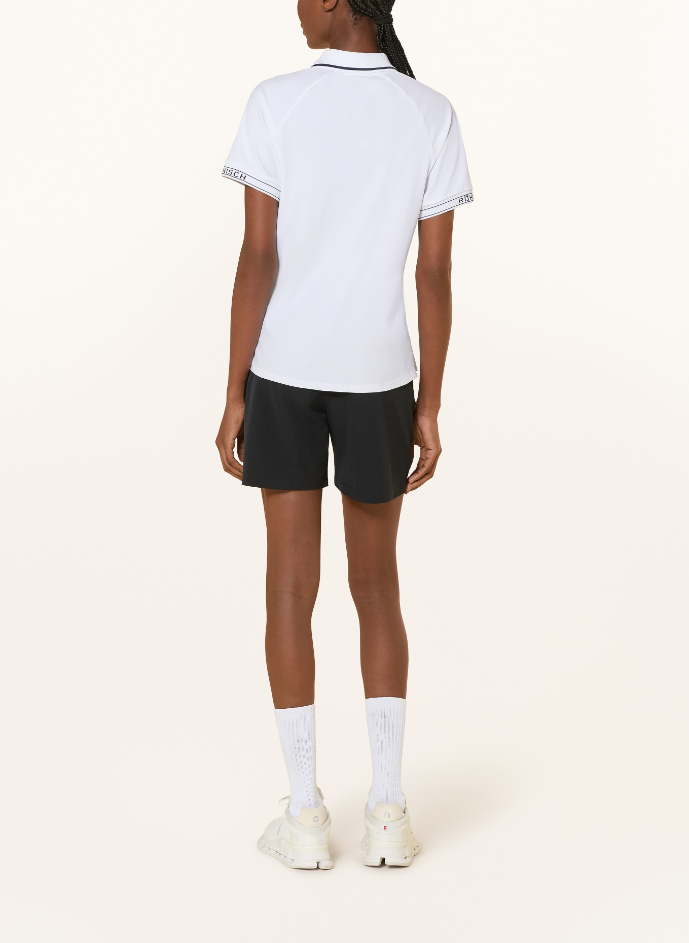 RÖHNISCH Golf shorts: BLACK