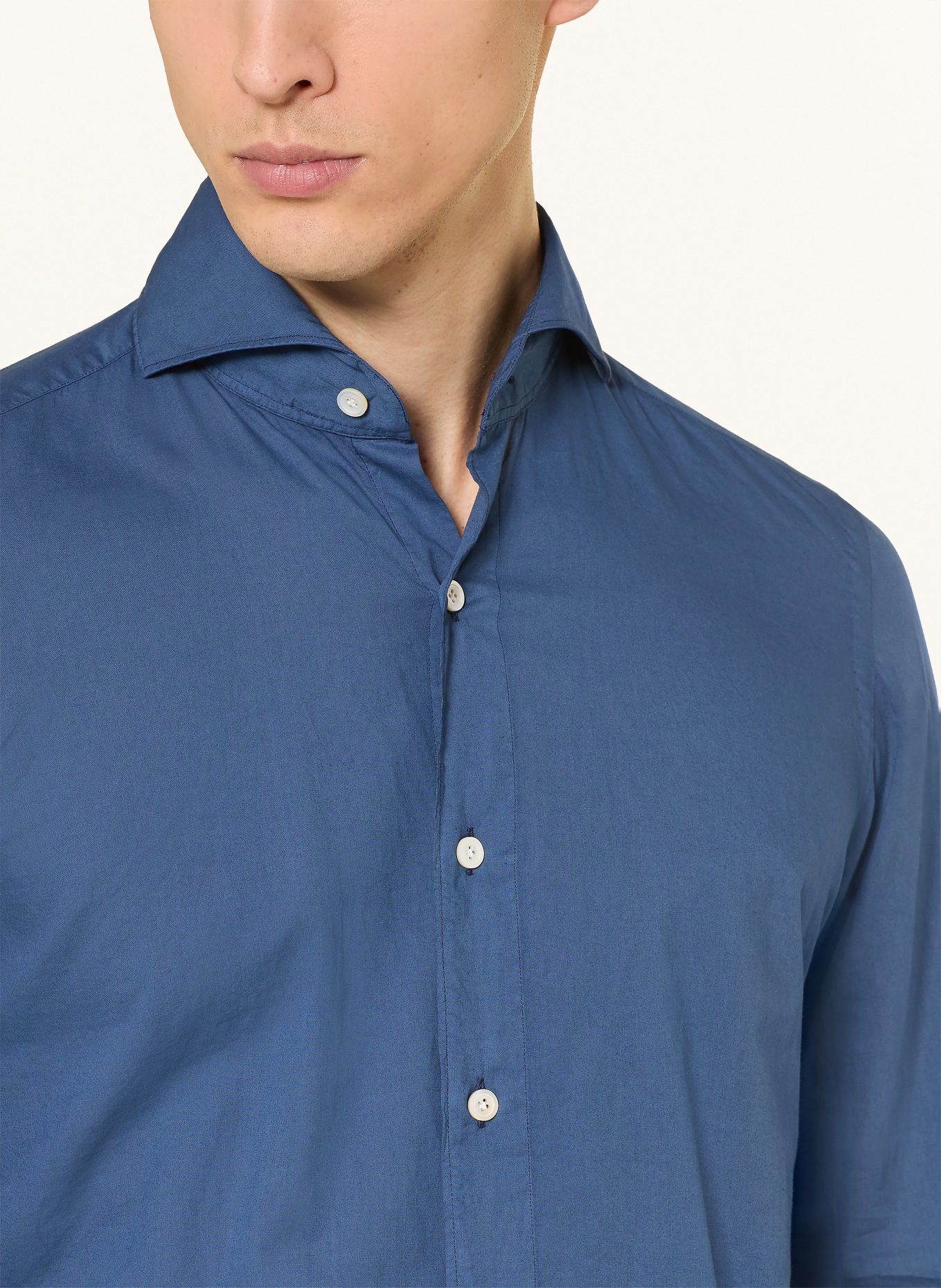 FINAMORE 1925 Koszula TOKYO SERGIO Slim Fit: GRANATOWY