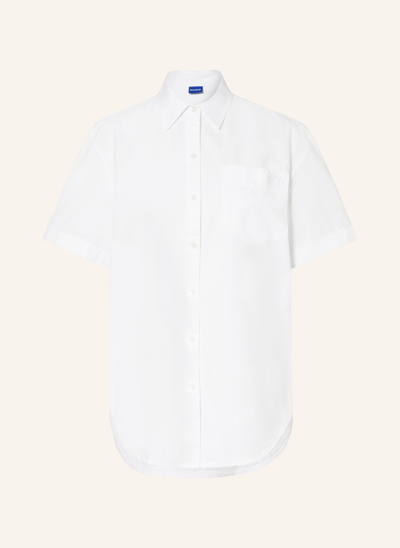 HUGO Hemdbluse EXORDA: WEISS