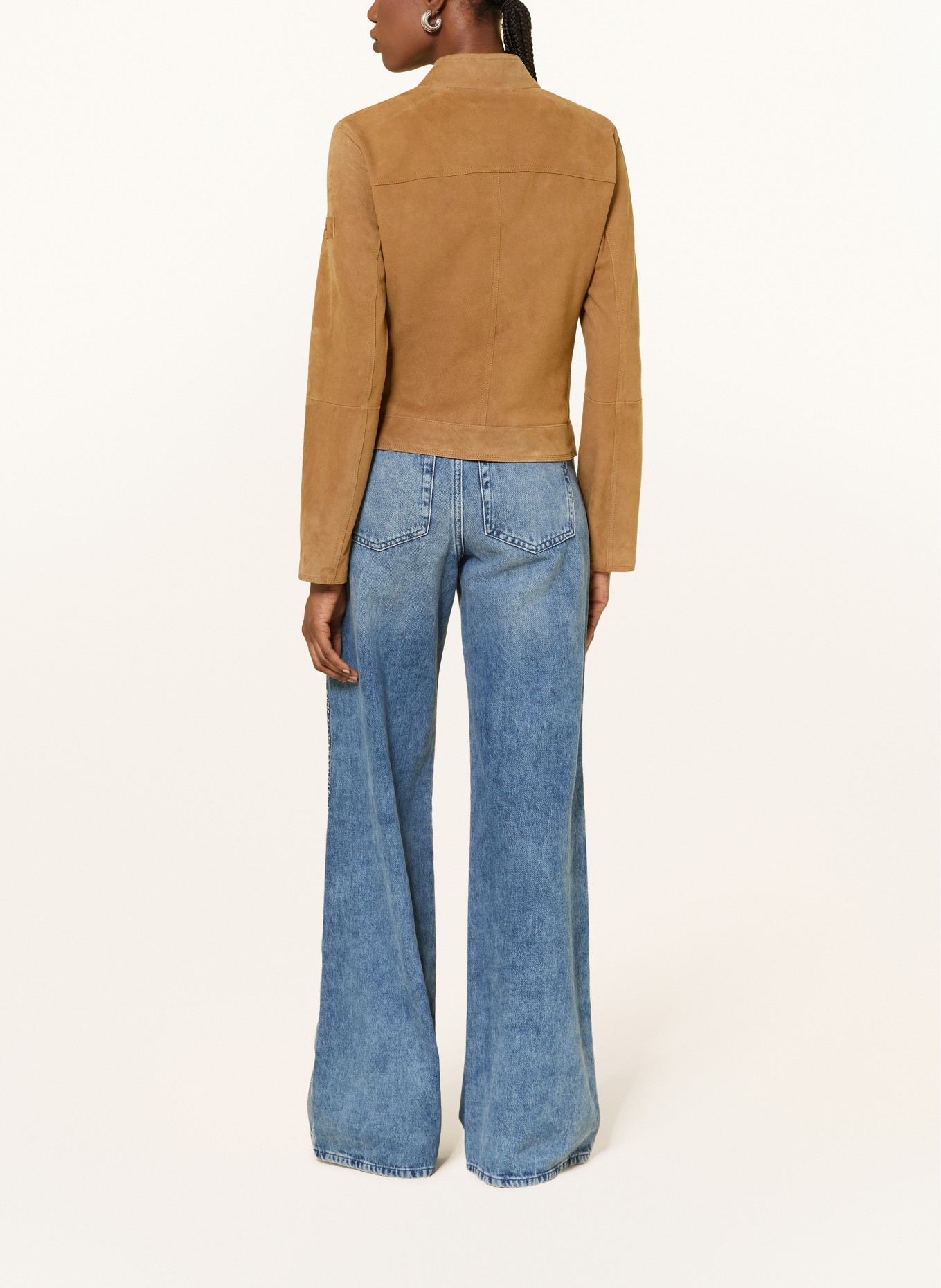 PEUTEREY Lederjacke SCUD: COGNAC