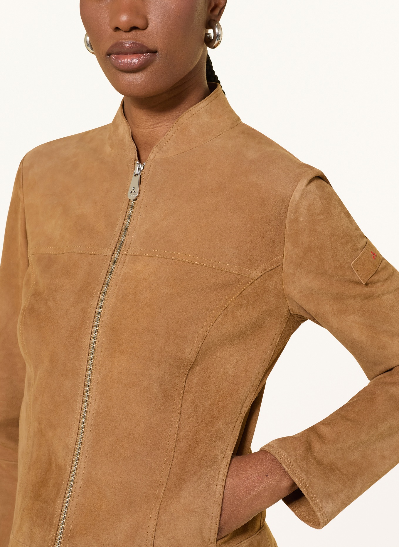 PEUTEREY Lederjacke SCUD: COGNAC