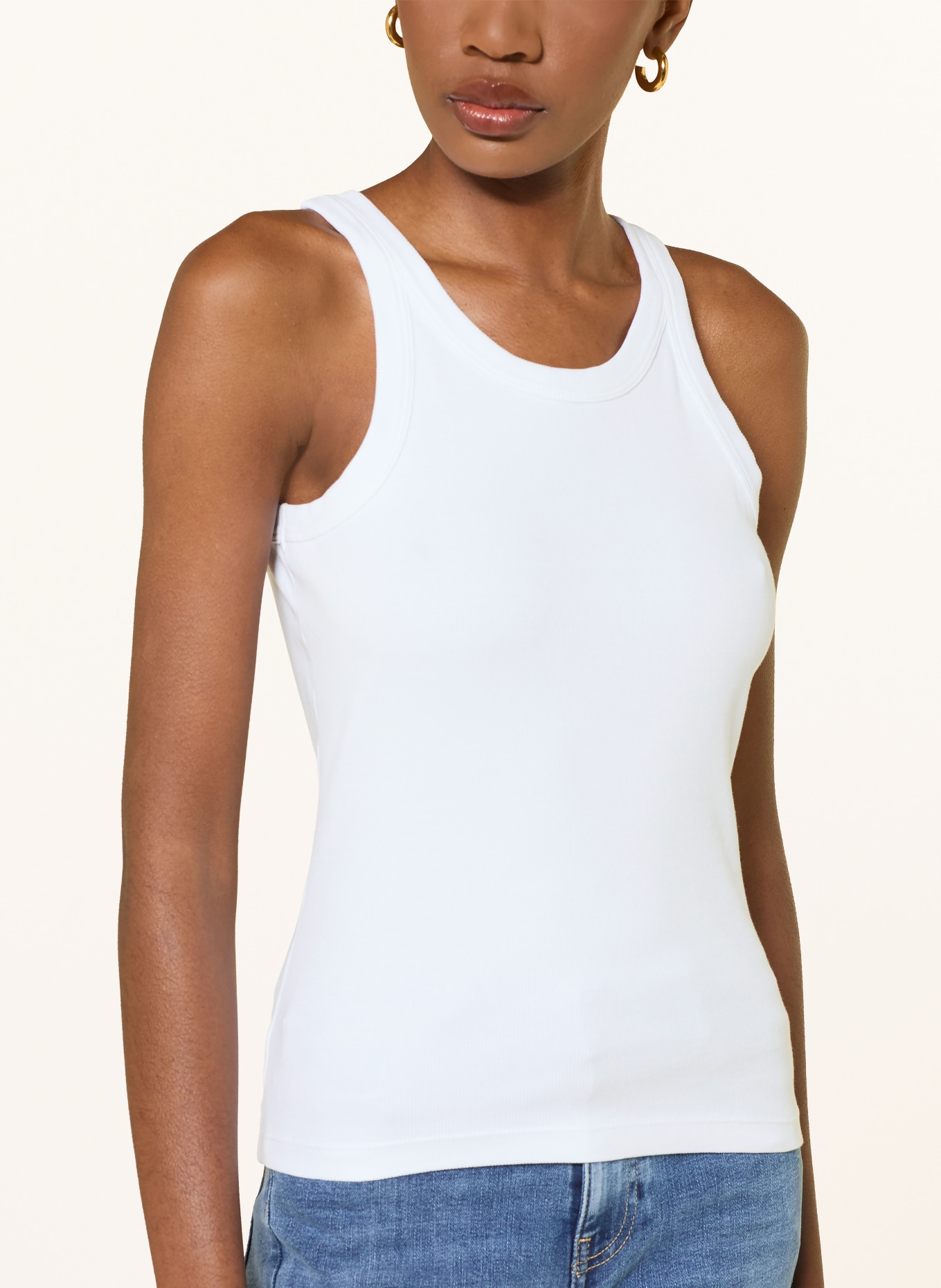 AG Jeans Top FARO: WEISS