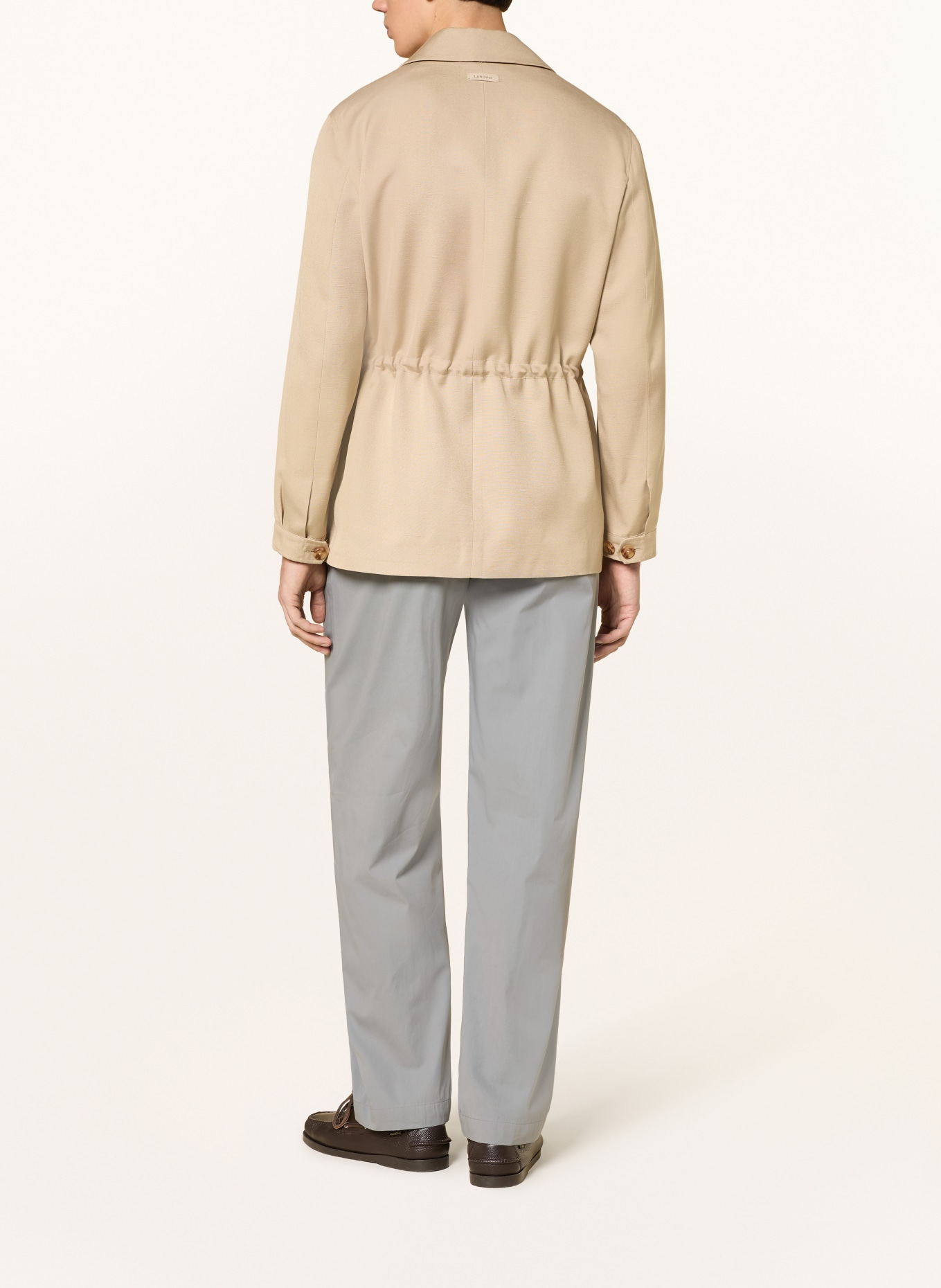 LARDINI Chino Regular Fit: GRAU