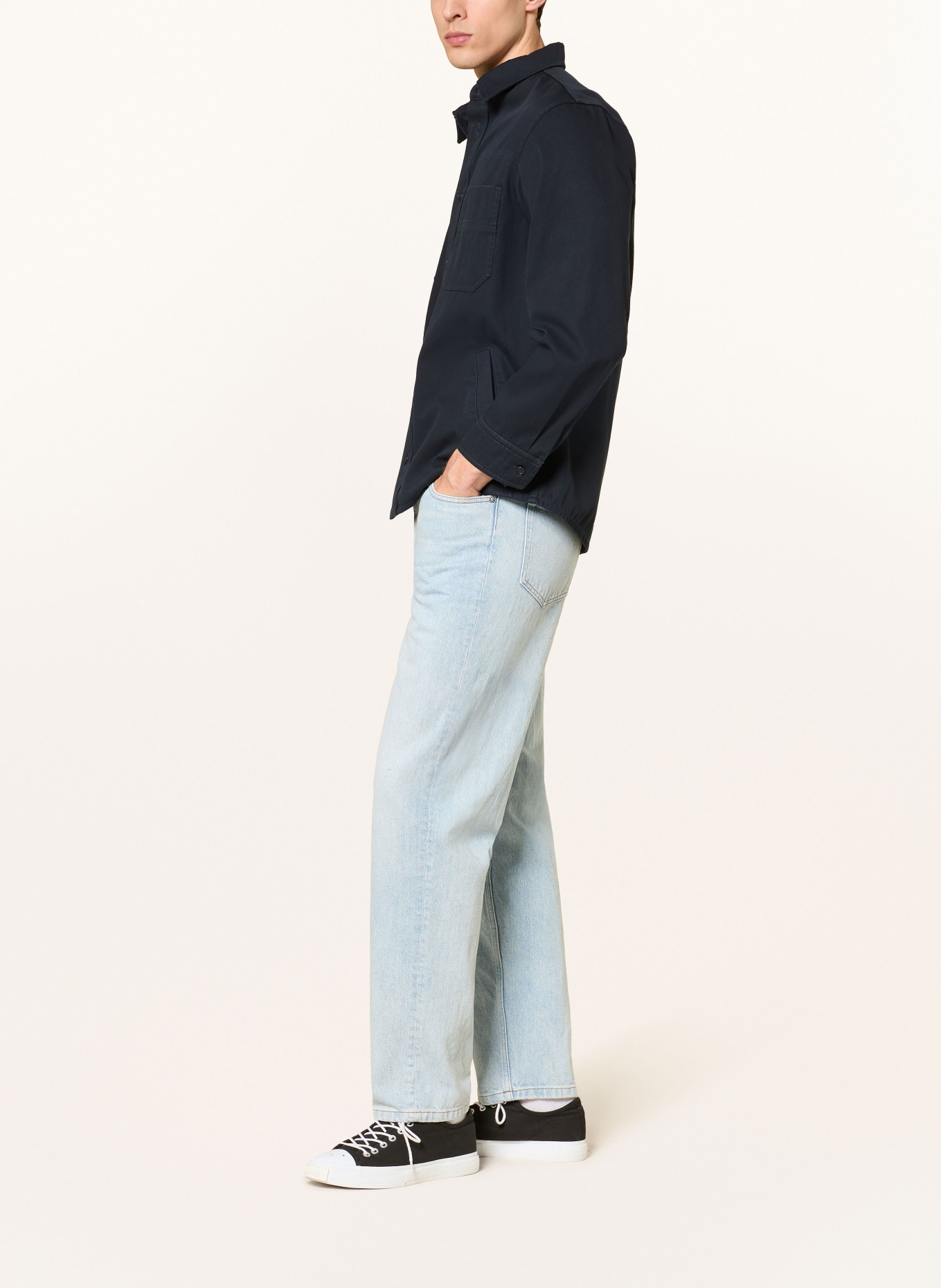 A.P.C. MARTIN Regular Fit Jeans: IAB BLEU CLAIR