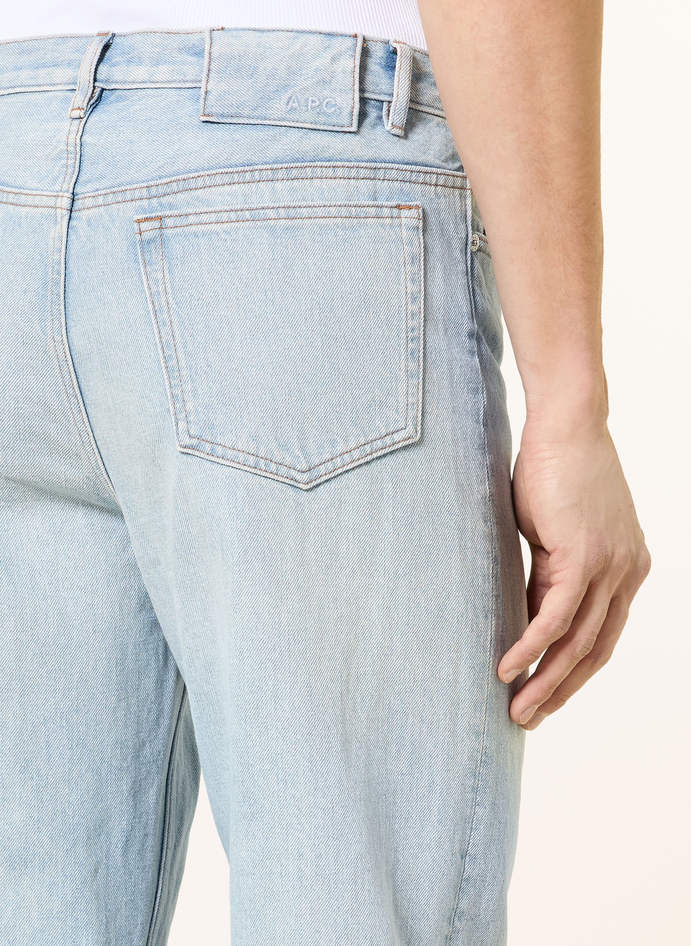 A.P.C. MARTIN Regular Fit Jeans: IAB BLEU CLAIR