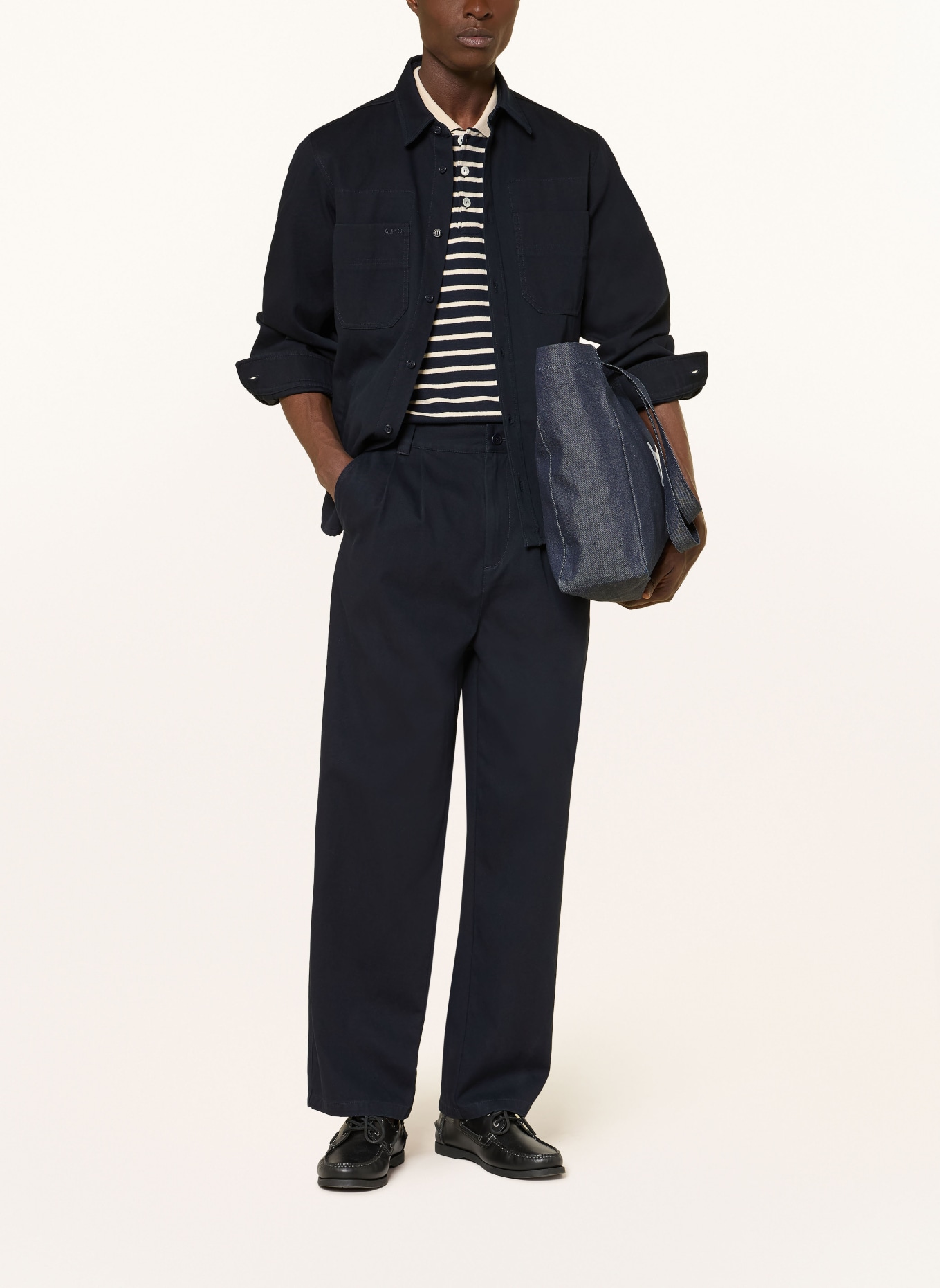 A.P.C. Chino RICKY Regular Fit: IAK DARK NAVY