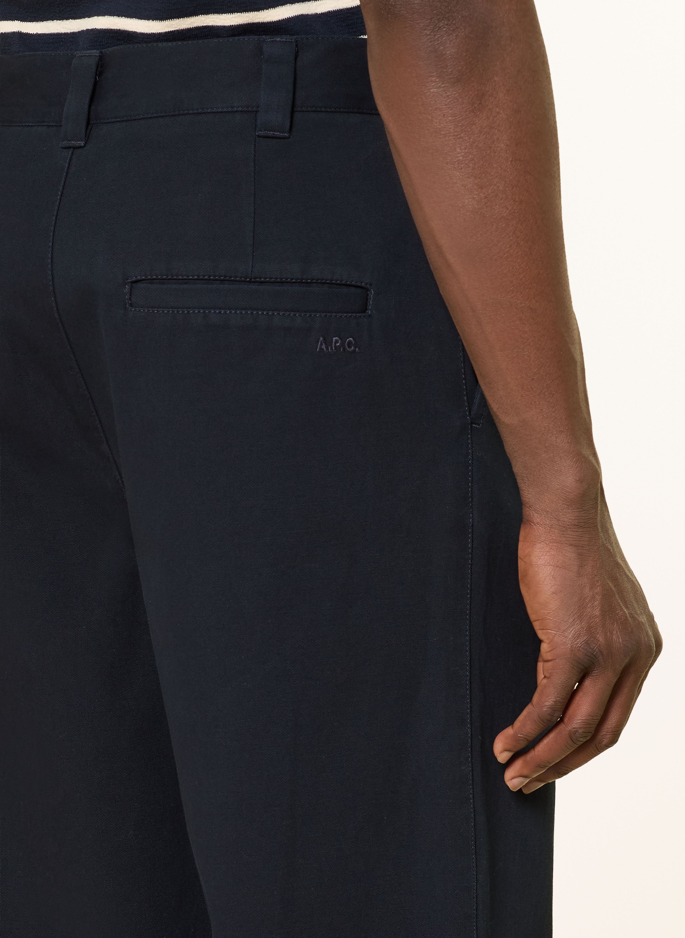 A.P.C. Chino RICKY Regular Fit: IAK DARK NAVY