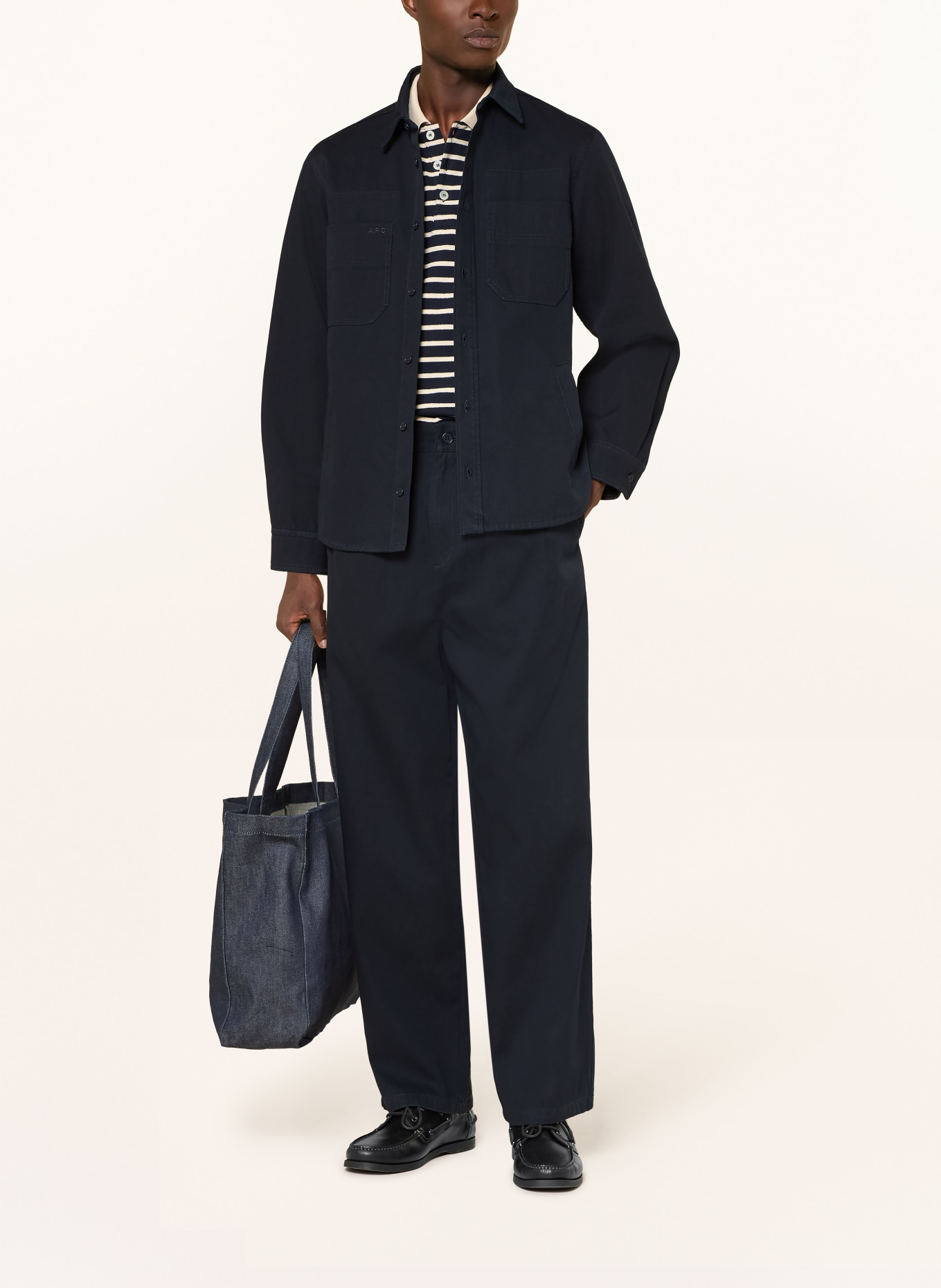 A.P.C. Overjacket NOAH: DUNKELBLAU