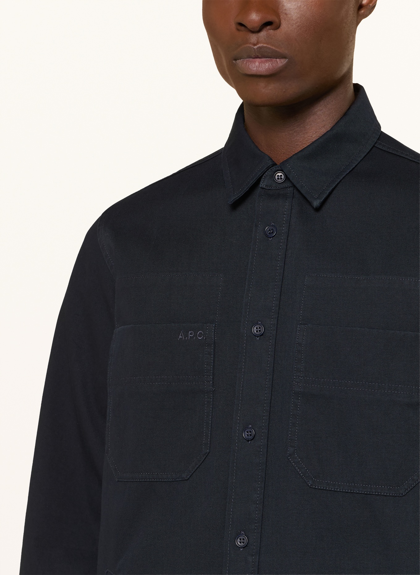 A.P.C. Overjacket NOAH: DUNKELBLAU