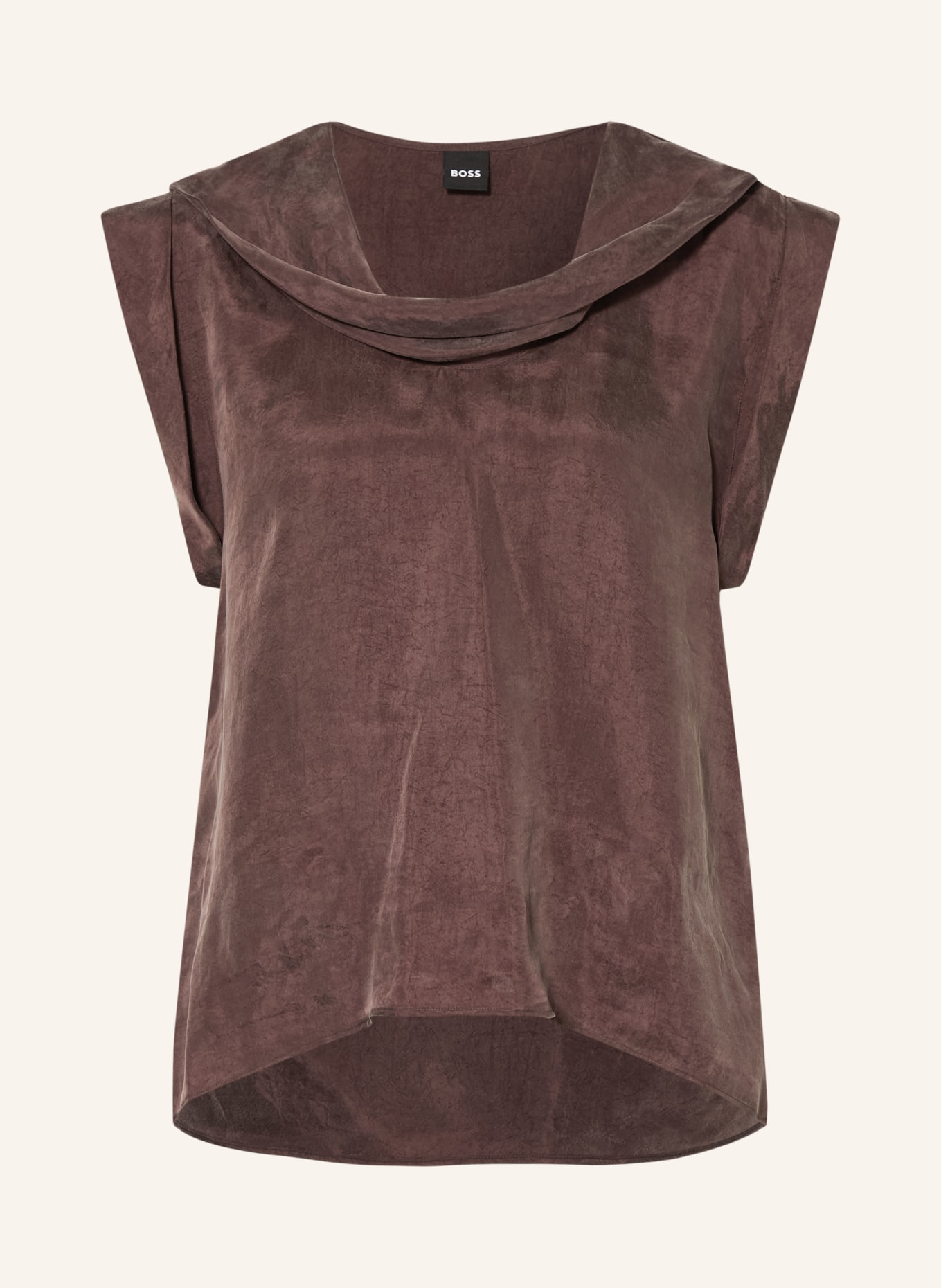 BOSS Koszulka typu bluzka BREMMI: BRĄZOWY