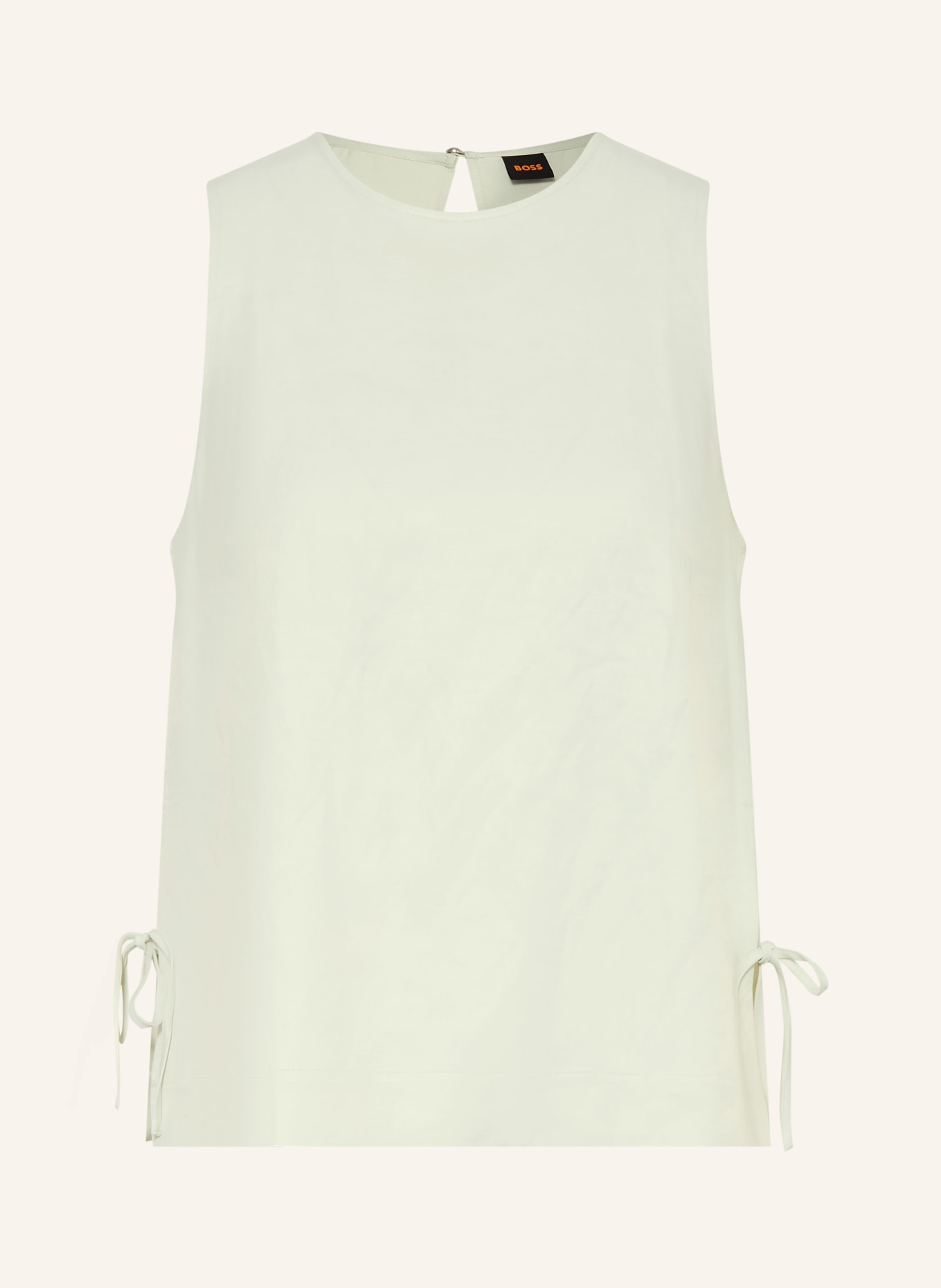 BOSS Blusentop BACOLINA: HELLGRÜN