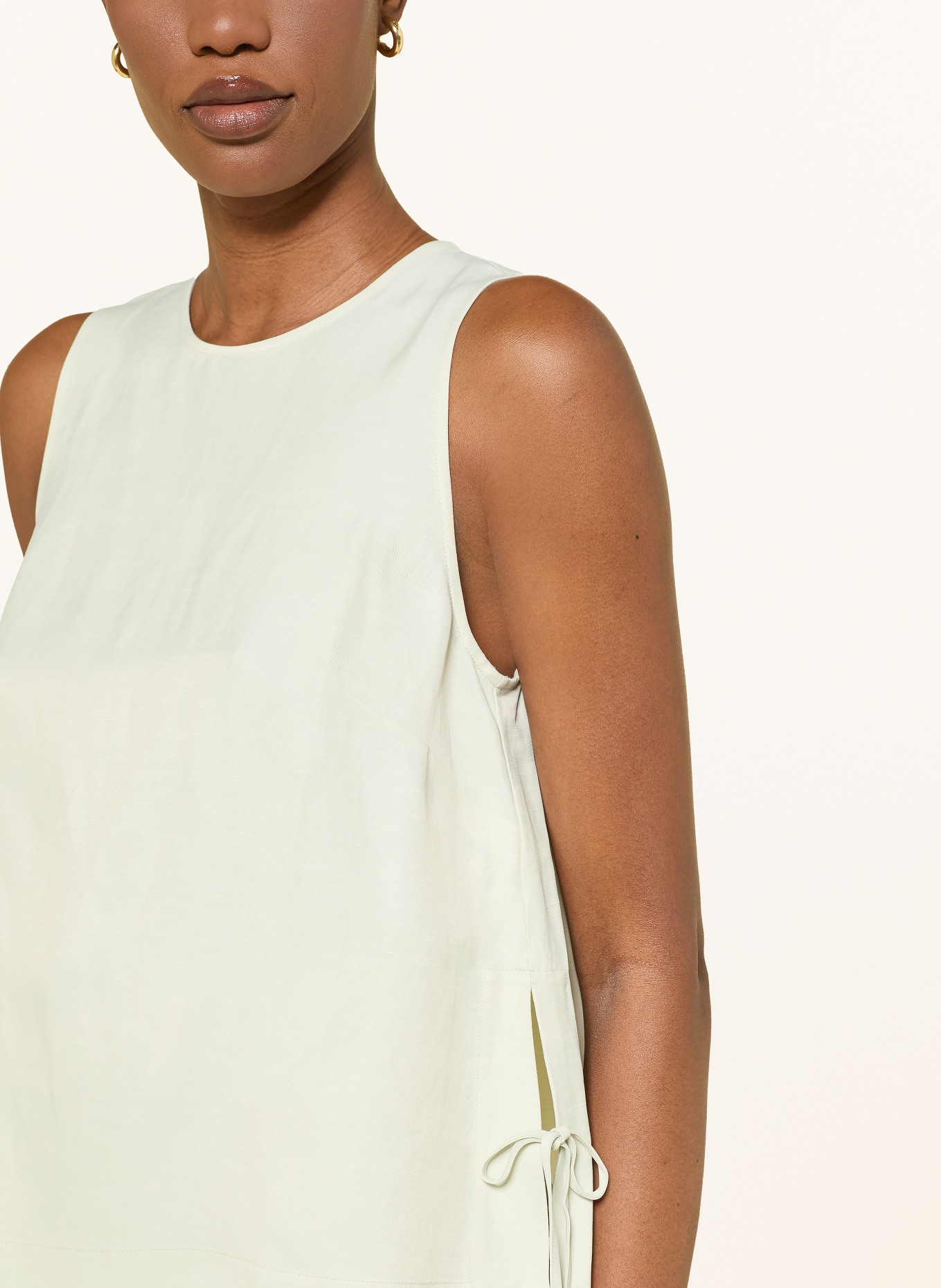 BOSS Blusentop BACOLINA: HELLGRÜN