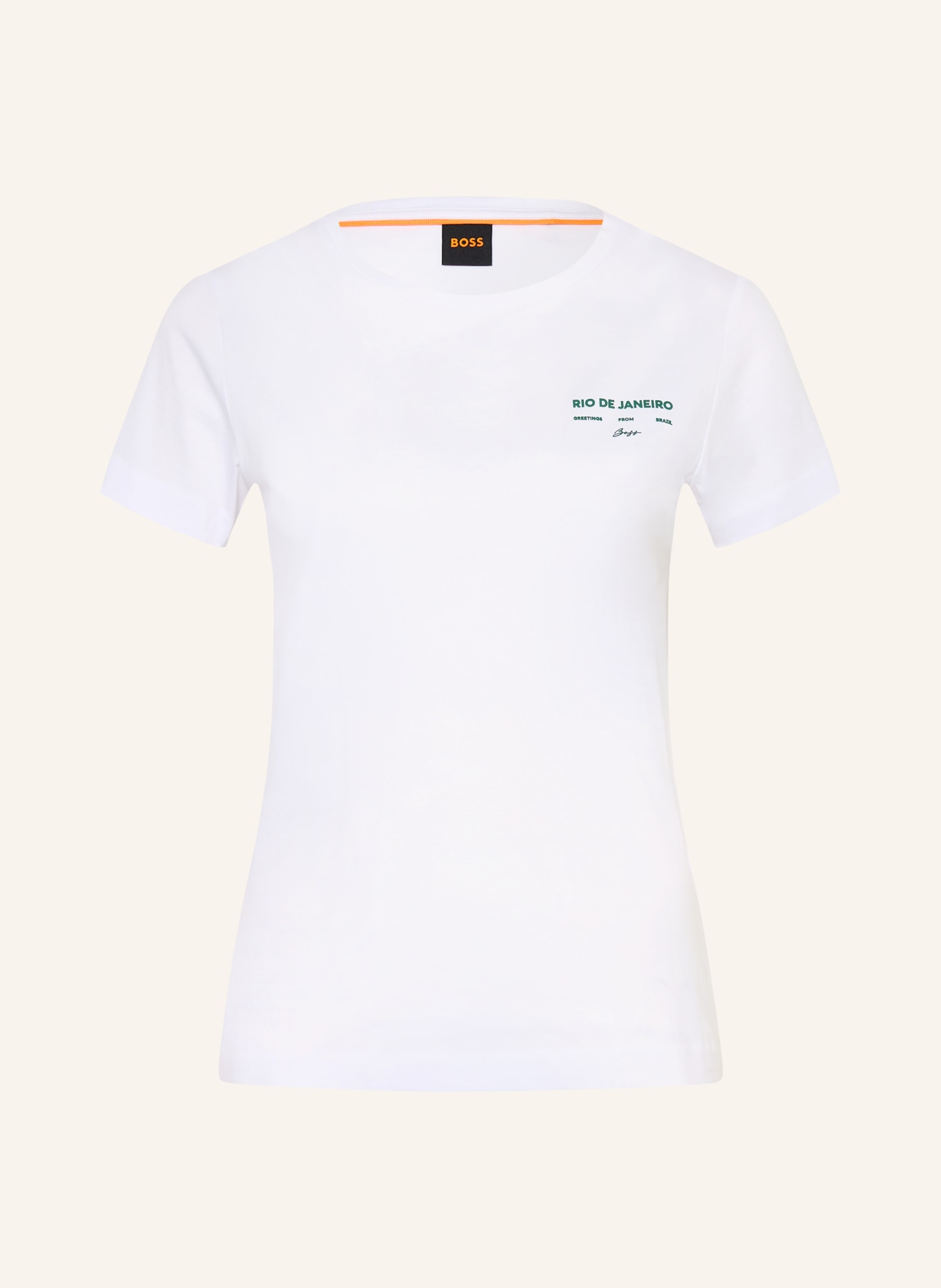 BOSS T-Shirt ELOVE: WEISS