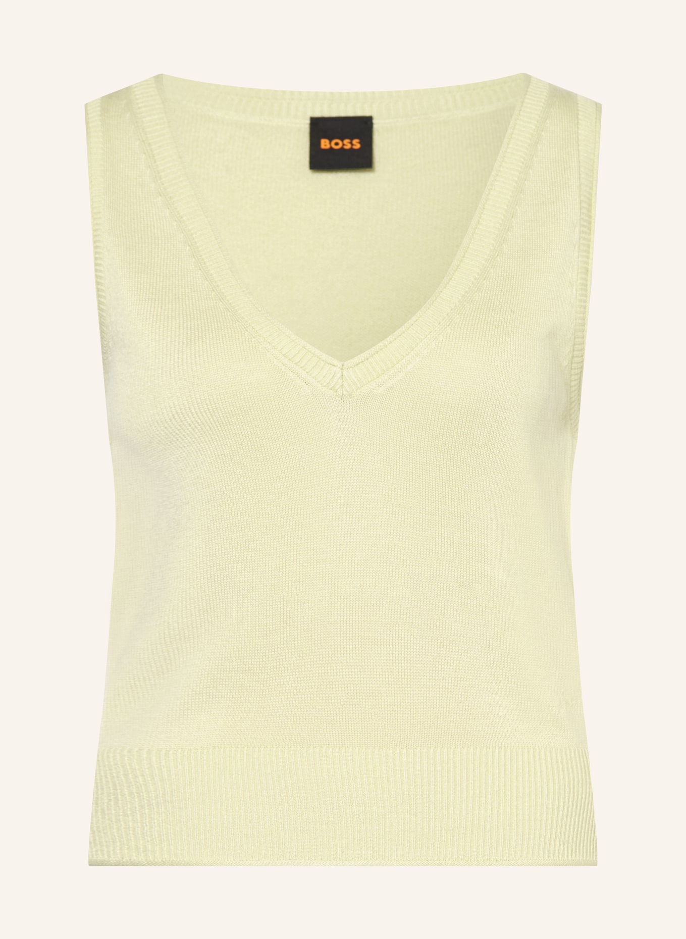 BOSS Stricktop FOMOA: HELLGELB