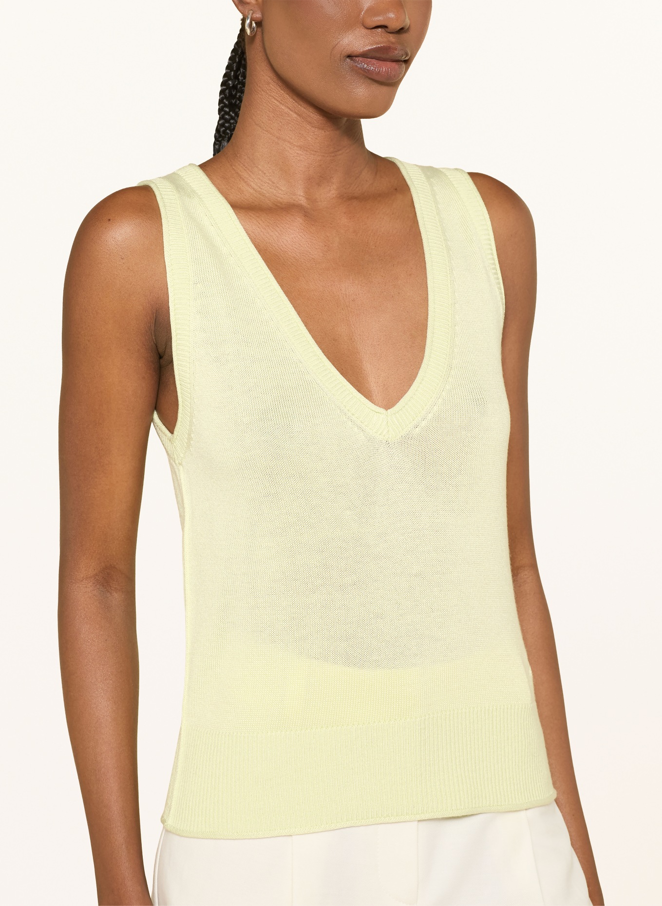 BOSS Stricktop FOMOA: HELLGELB