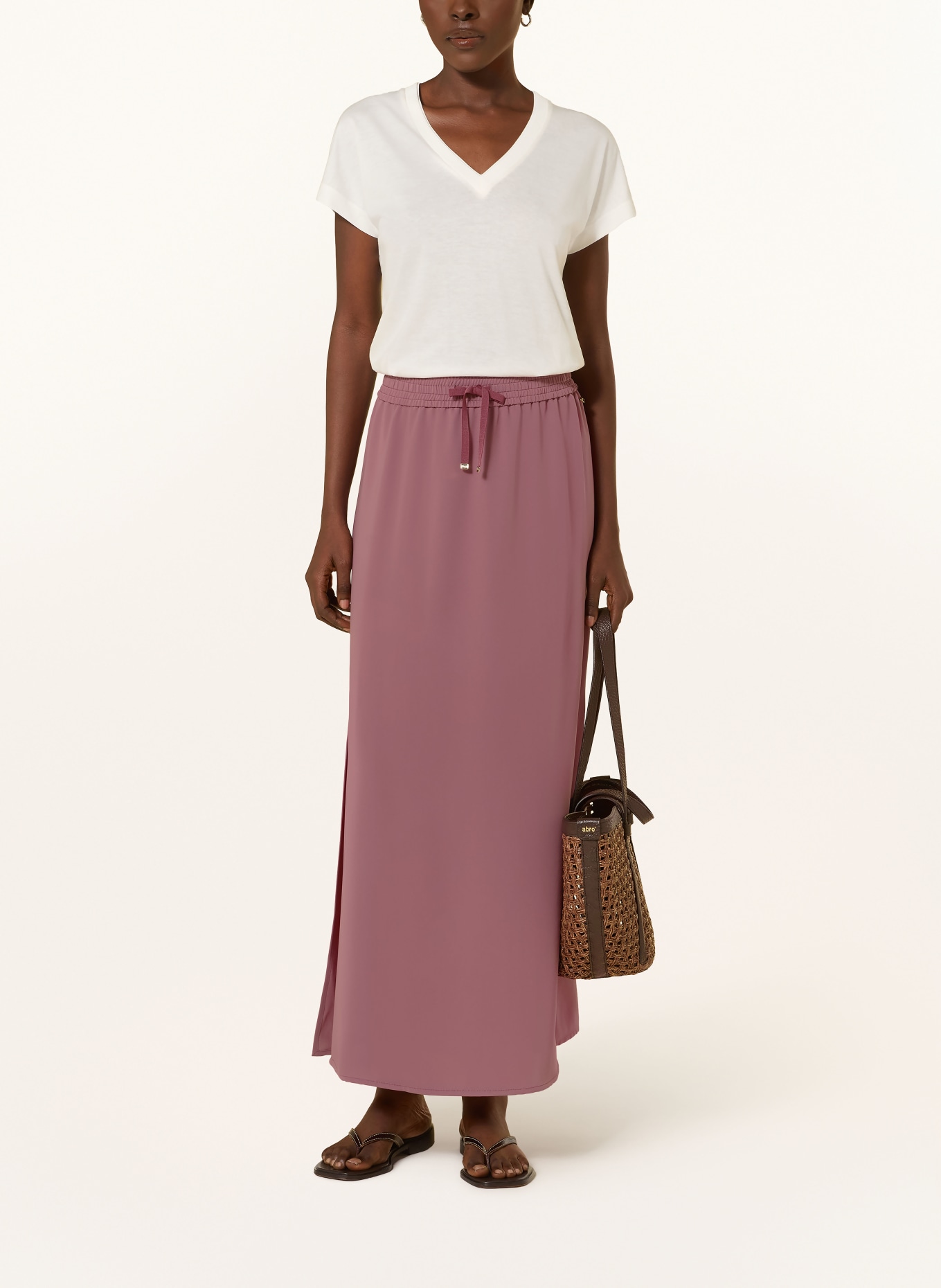 HERNO Spódnica LUCENT CADY: BRUDNY RÓŻ