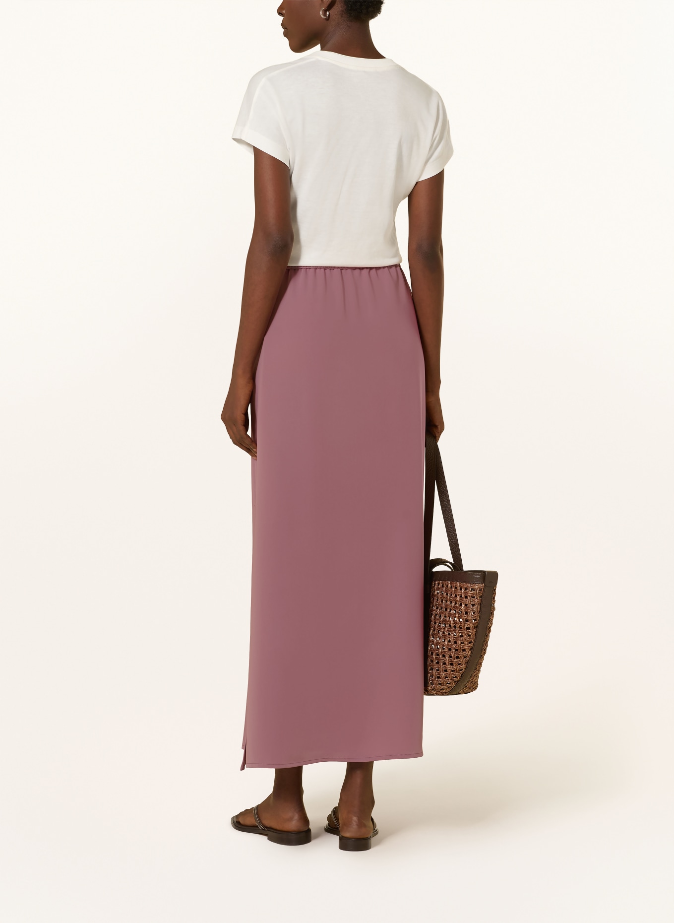 HERNO Spódnica LUCENT CADY: BRUDNY RÓŻ