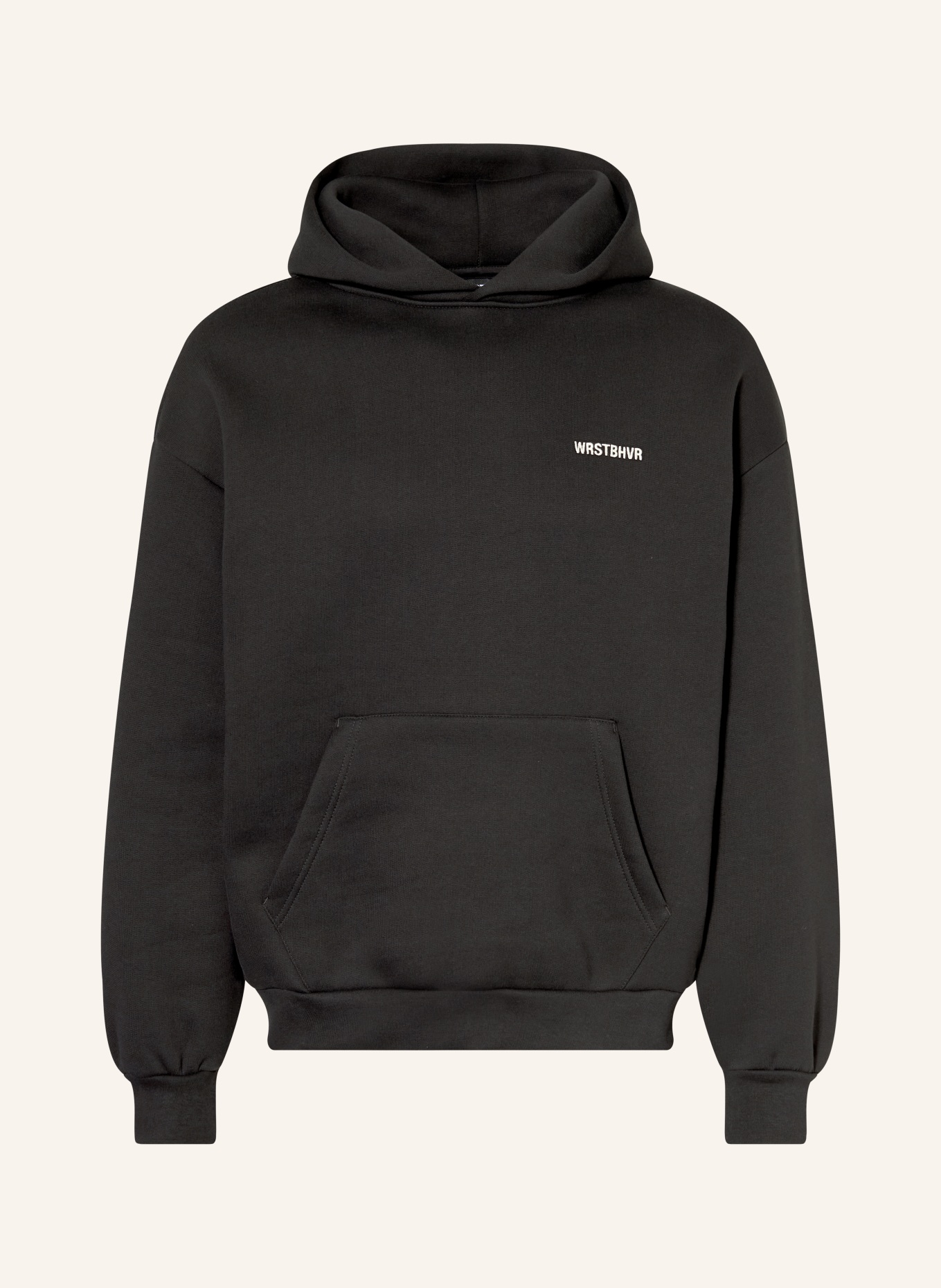 WRSTBHVR Hoodie HAKO: SCHWARZ