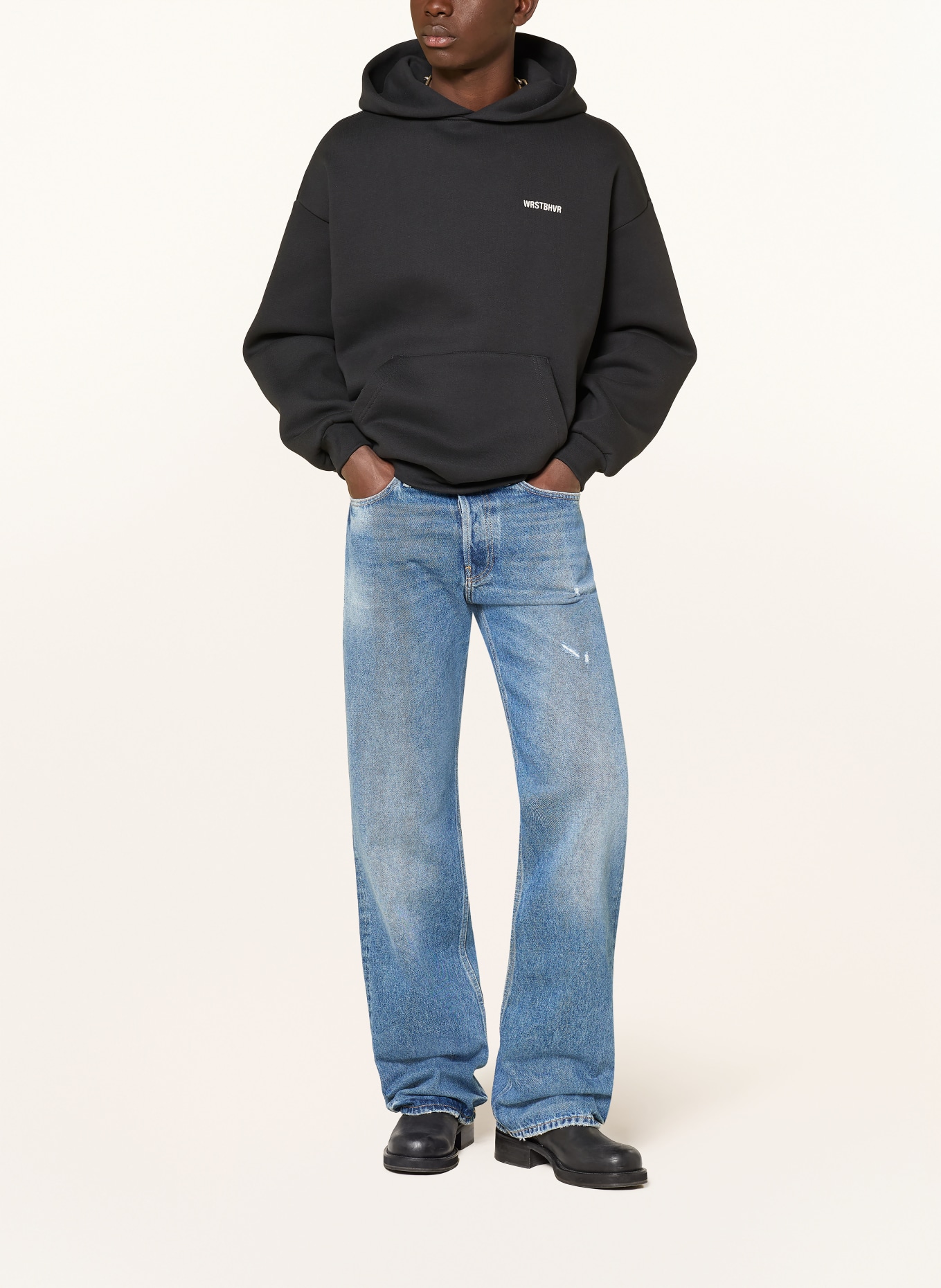 WRSTBHVR Hoodie HAKO: SCHWARZ