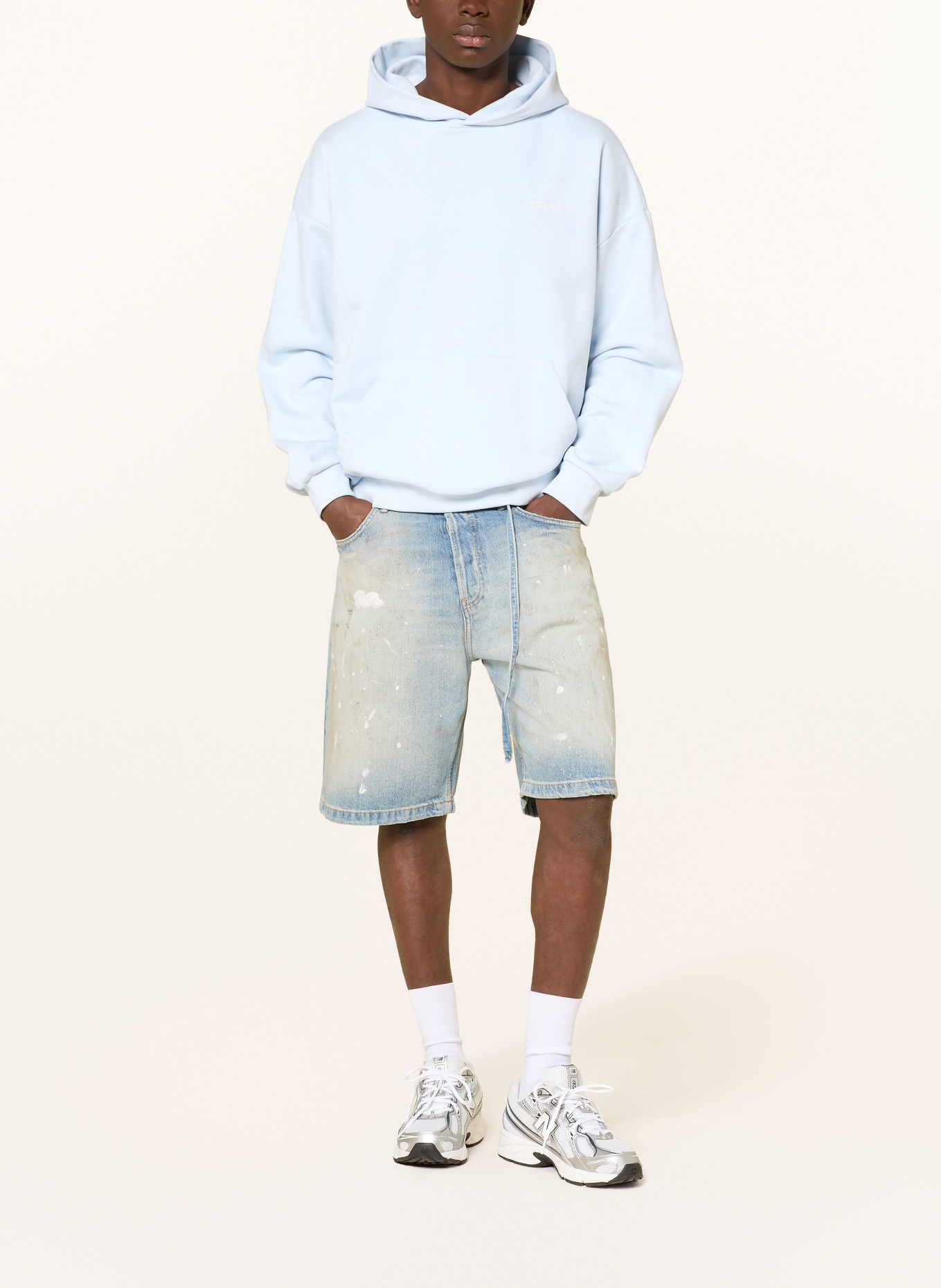 WRSTBHVR Hoodie HAKO: HELLBLAU