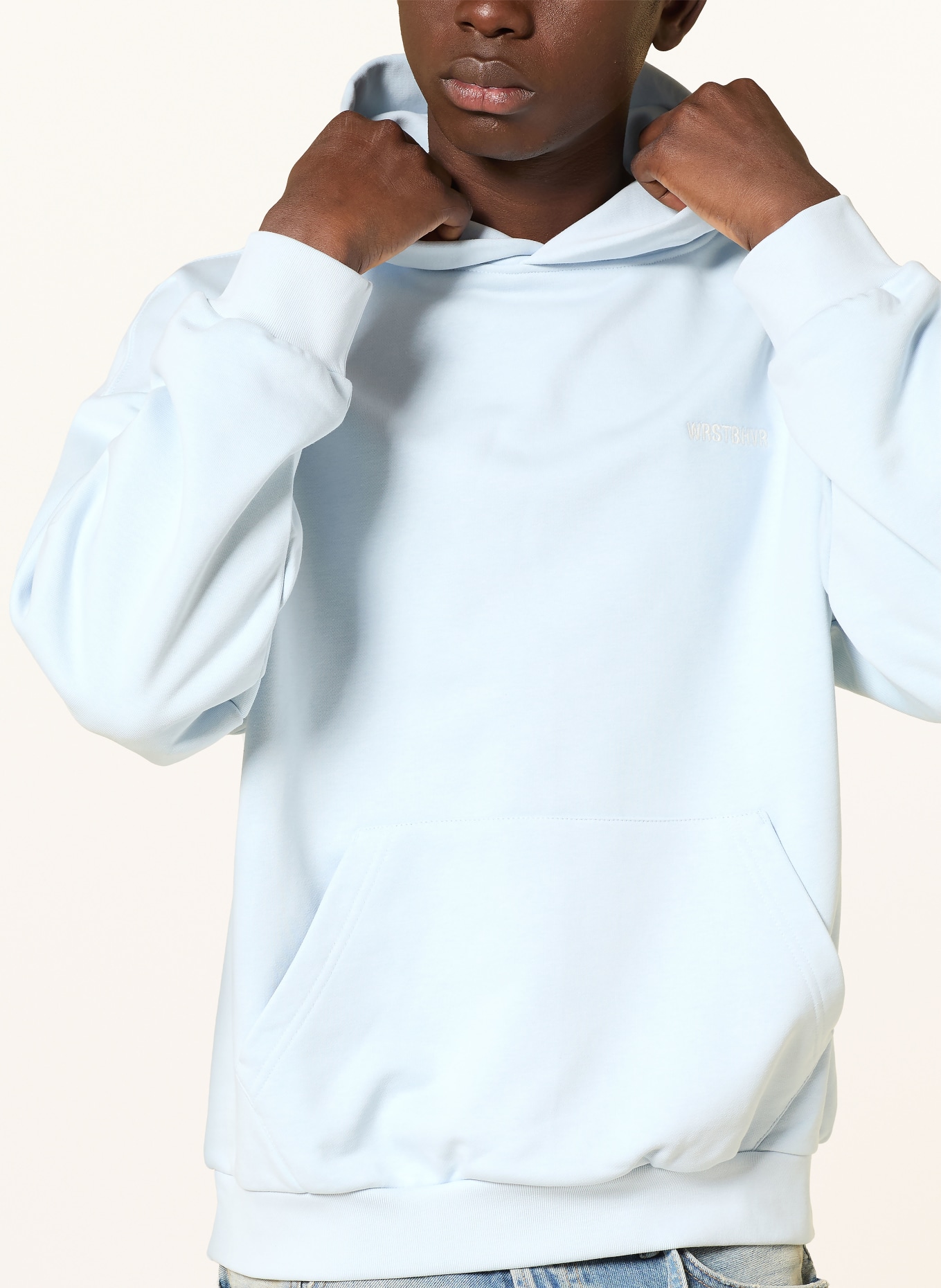 WRSTBHVR Hoodie HAKO: HELLBLAU