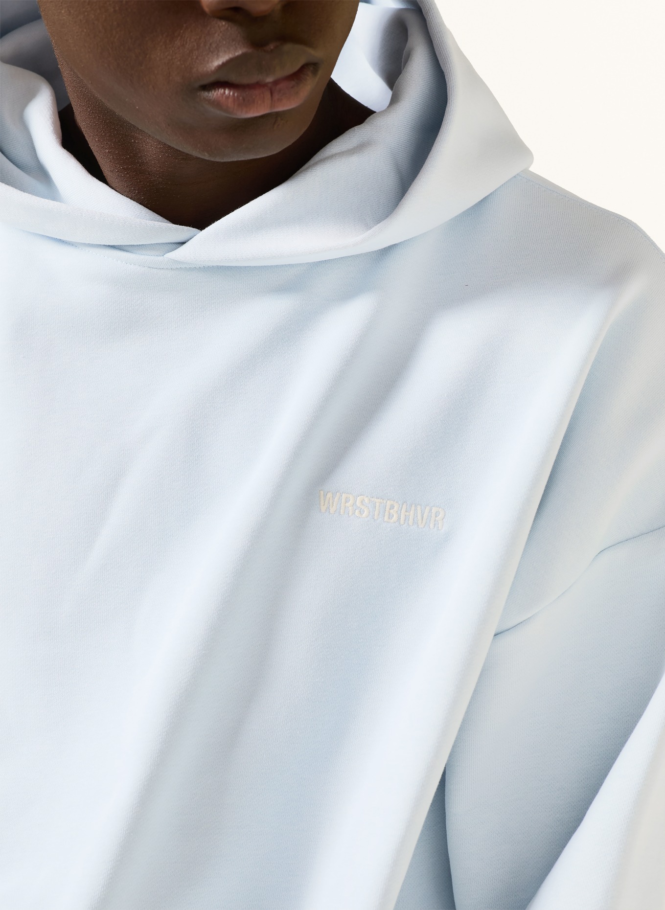 WRSTBHVR Hoodie HAKO: HELLBLAU