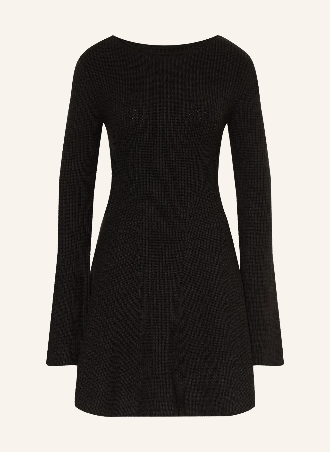 LEZU Sukienka z dzianiny NALANI: CZARNY