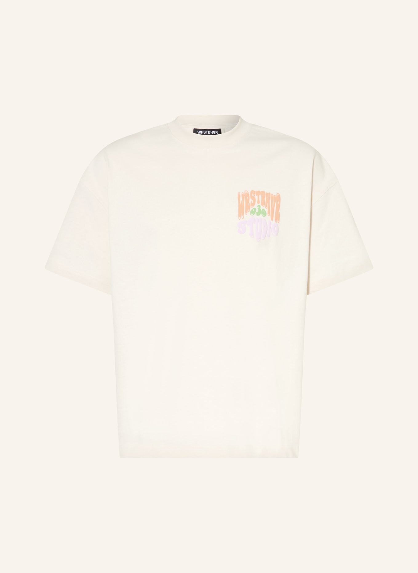 WRSTBHVR Tričko FLYNN: REŽNÁ / FIALOVÁ / ORANŽOVÁ