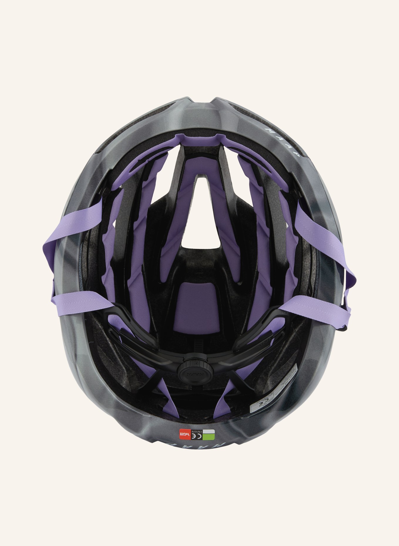 MAAP MAAP X KASK PROTONE ICON Bike Helmet: DARK GRAY / WHITE