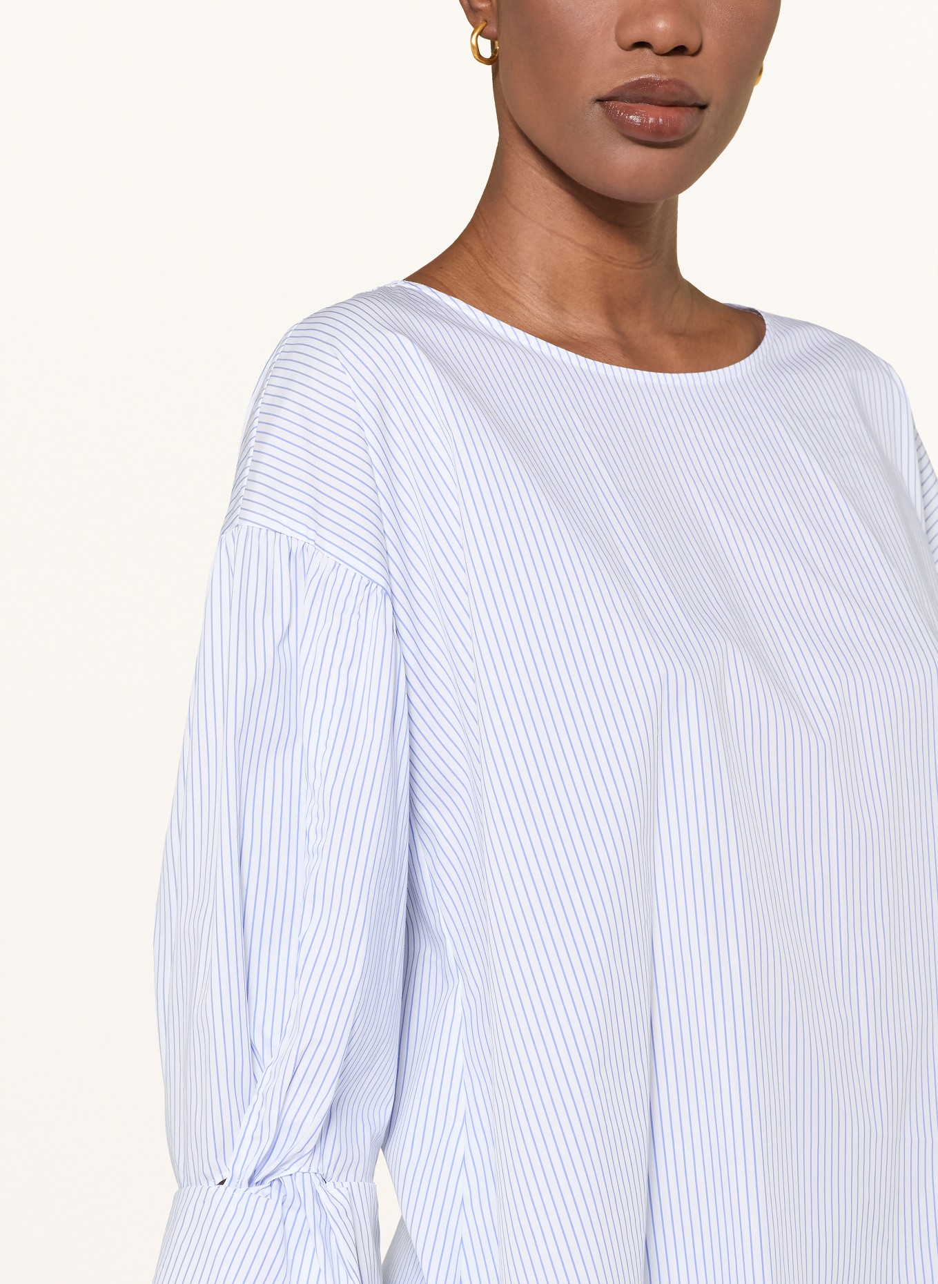 Soluzione Blusenshirt: BLAU / WEISS