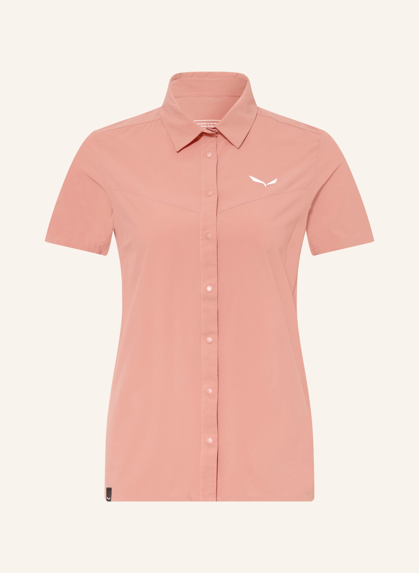 SALEWA PUEZ Outdoor Blouse: LIGHT RED