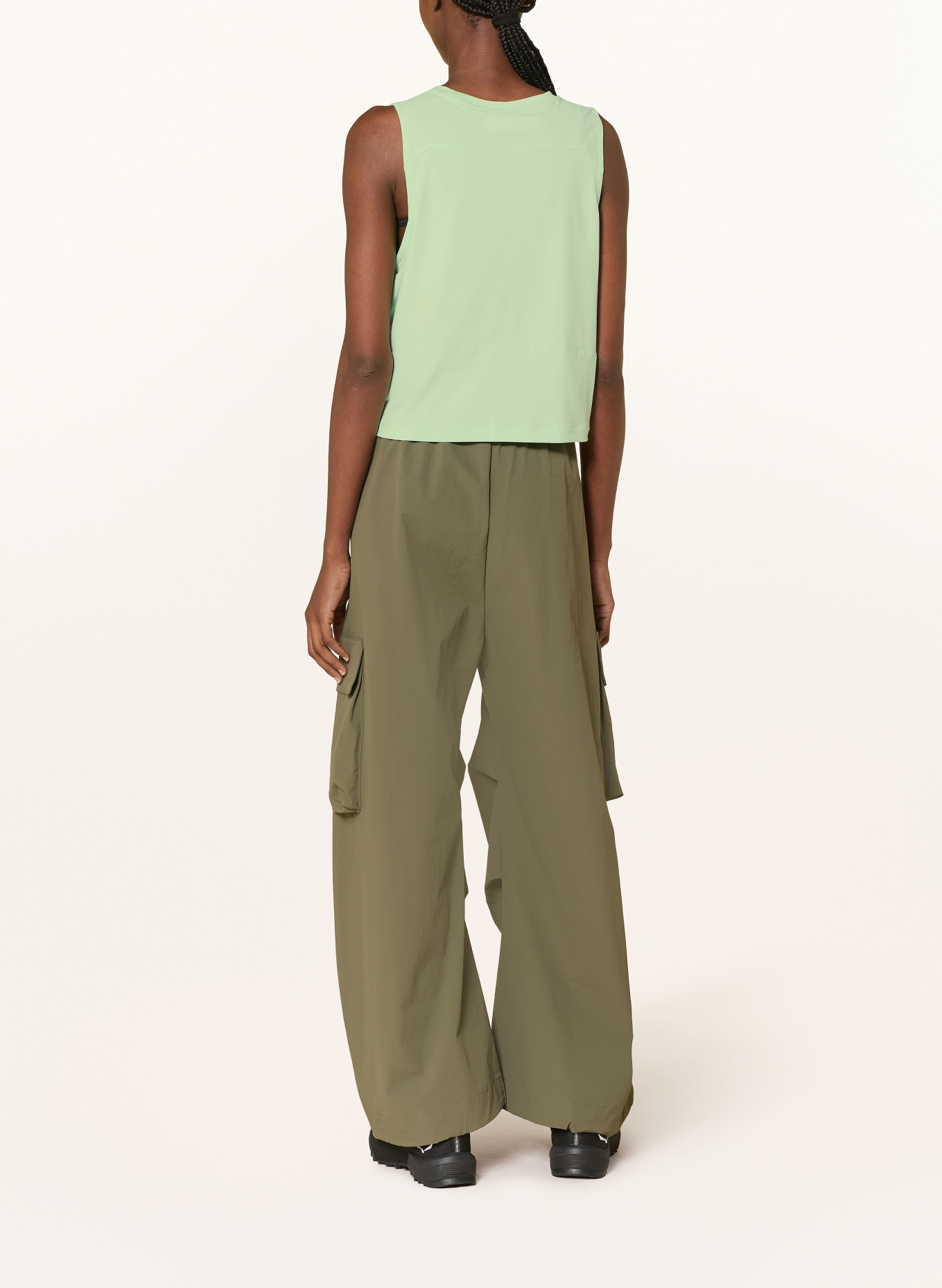 SALEWA PEDROC DRY LIGHT Tank Top: LIGHT GREEN