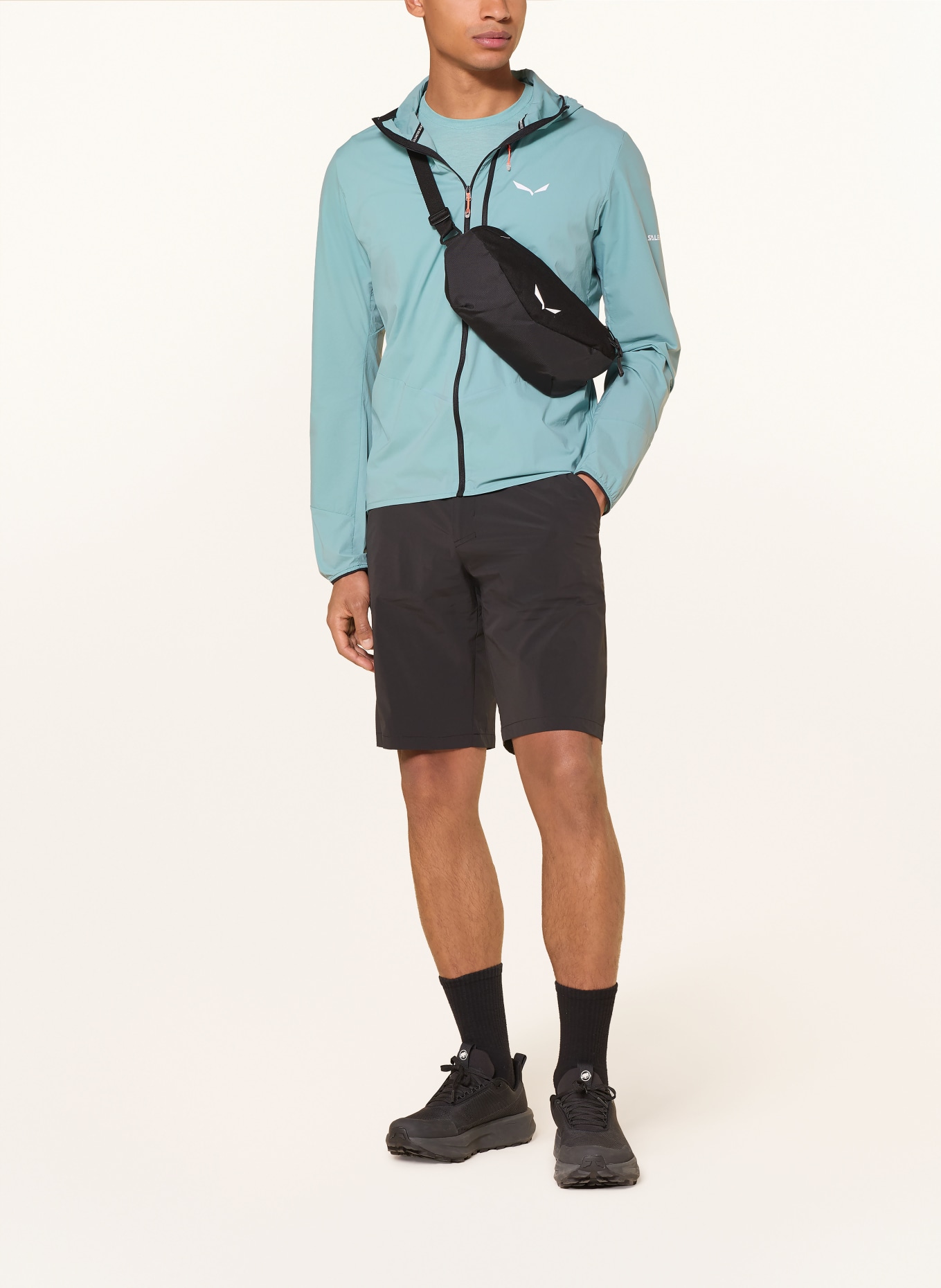 SALEWA Veste fonctionnelle PEDROC WIND LIGHT: TURQUOISE