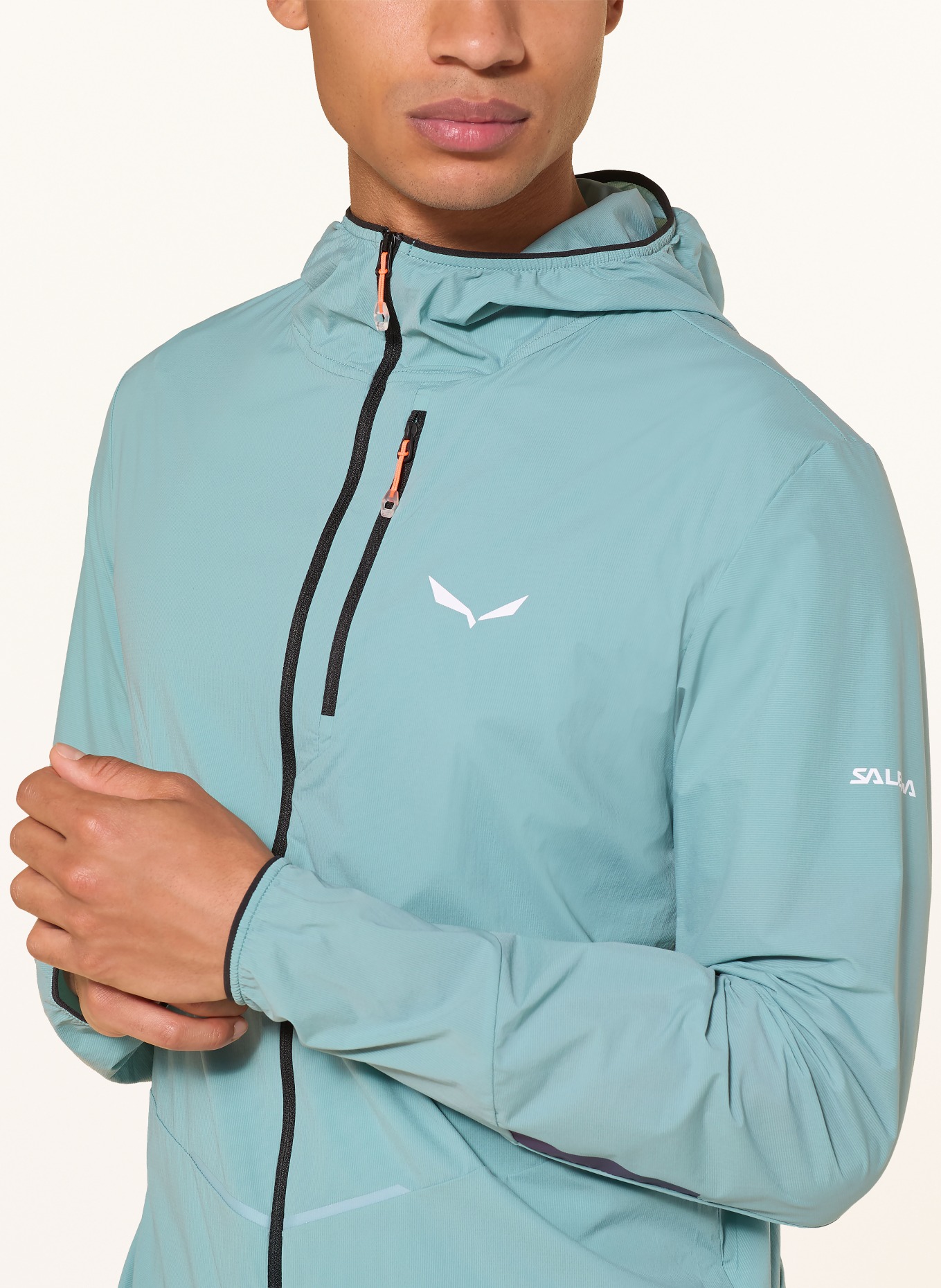 SALEWA Veste fonctionnelle PEDROC WIND LIGHT: TURQUOISE