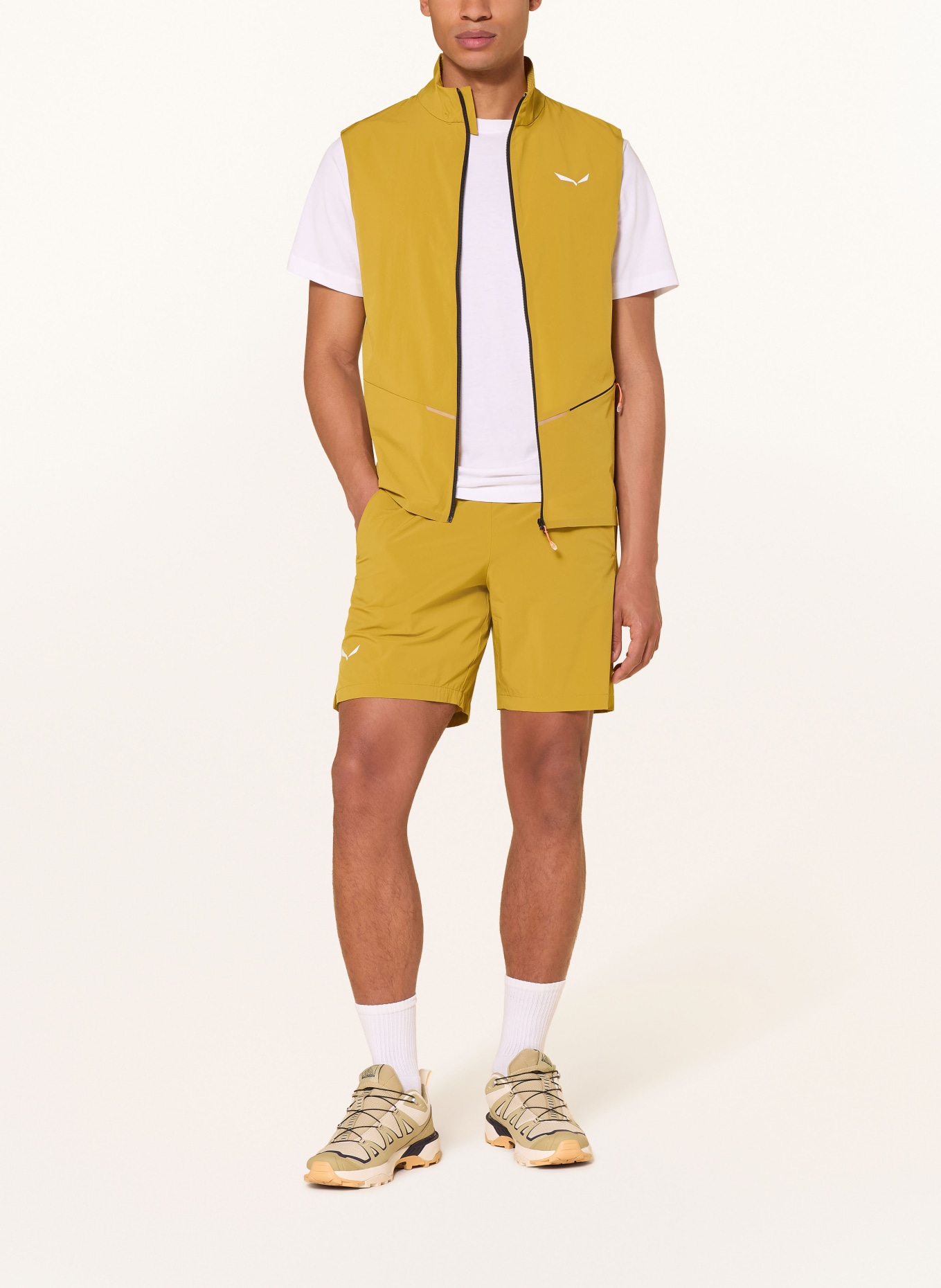 SALEWA Gilet Softshell PEDROC DST LIGHT: JAUNE