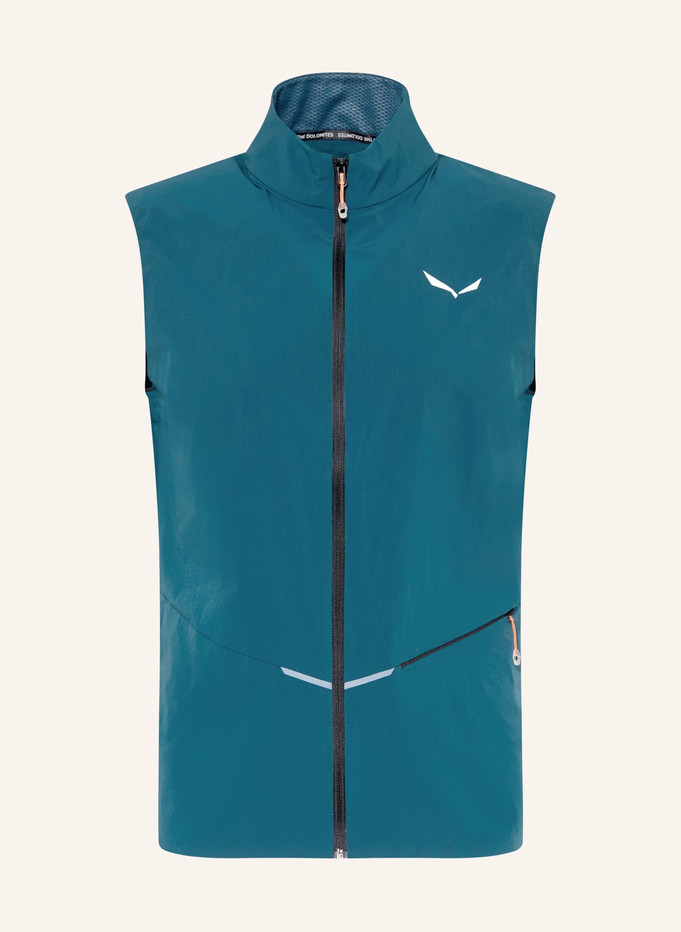 SALEWA Softshell-vest PEDROC DST LIGHT: PETROL