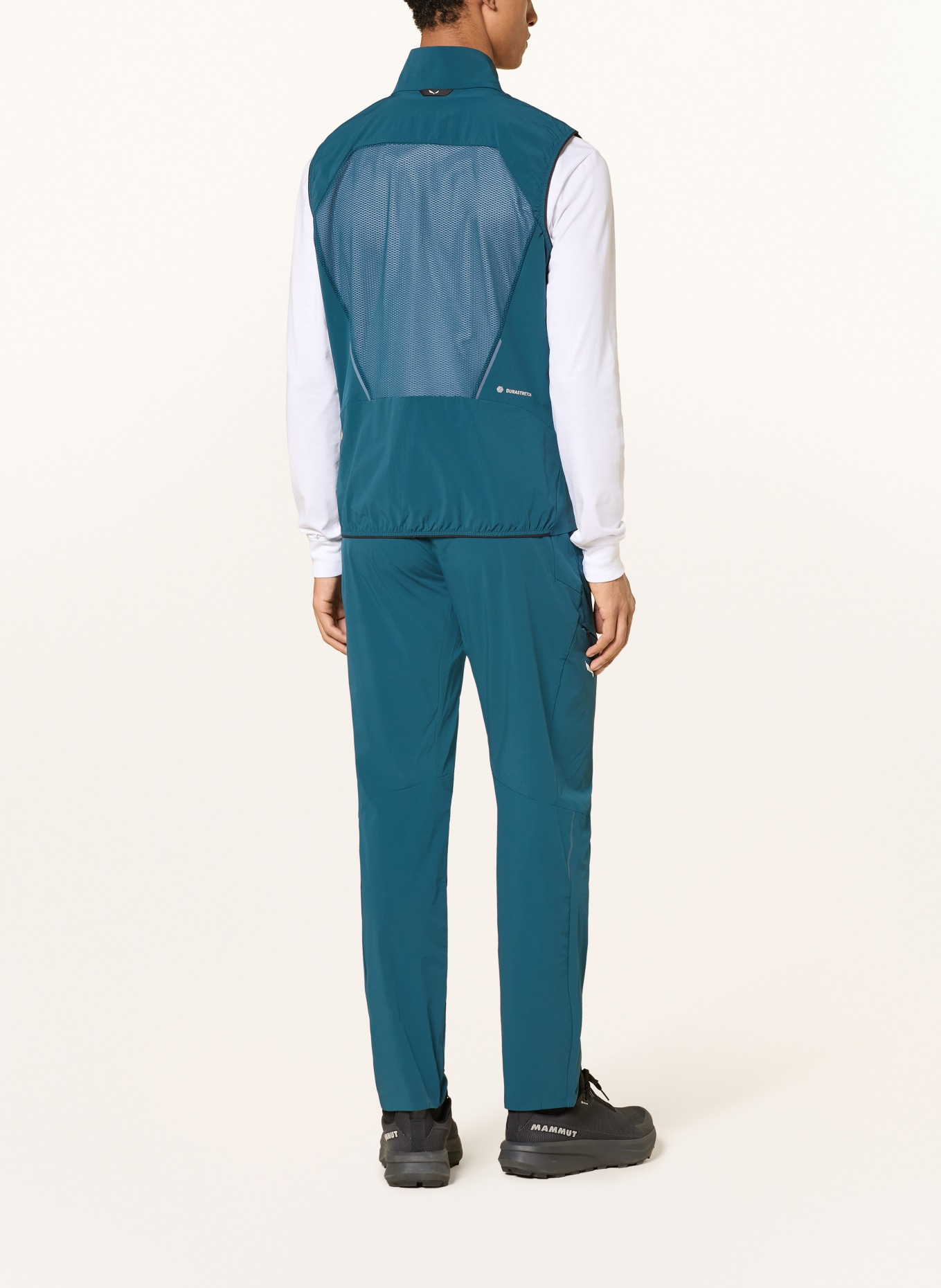 SALEWA Softshell-vest PEDROC DST LIGHT: PETROL