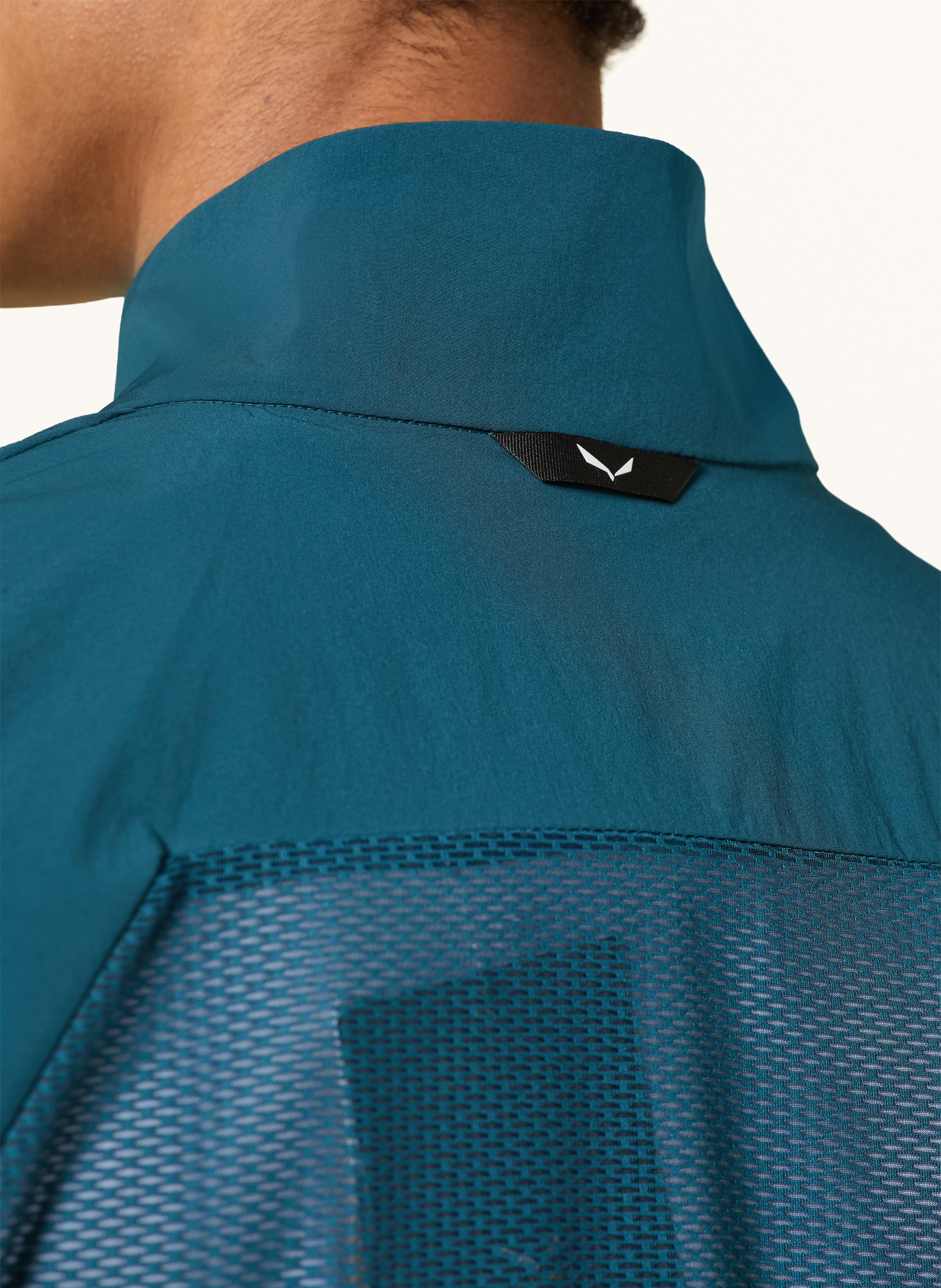 SALEWA Softshell-vest PEDROC DST LIGHT: PETROL