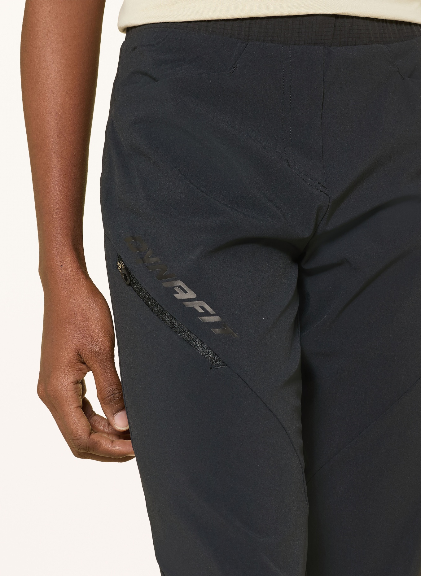 DYNAFIT Trekkinghose TRAVERSE HYBRID DST: SCHWARZ