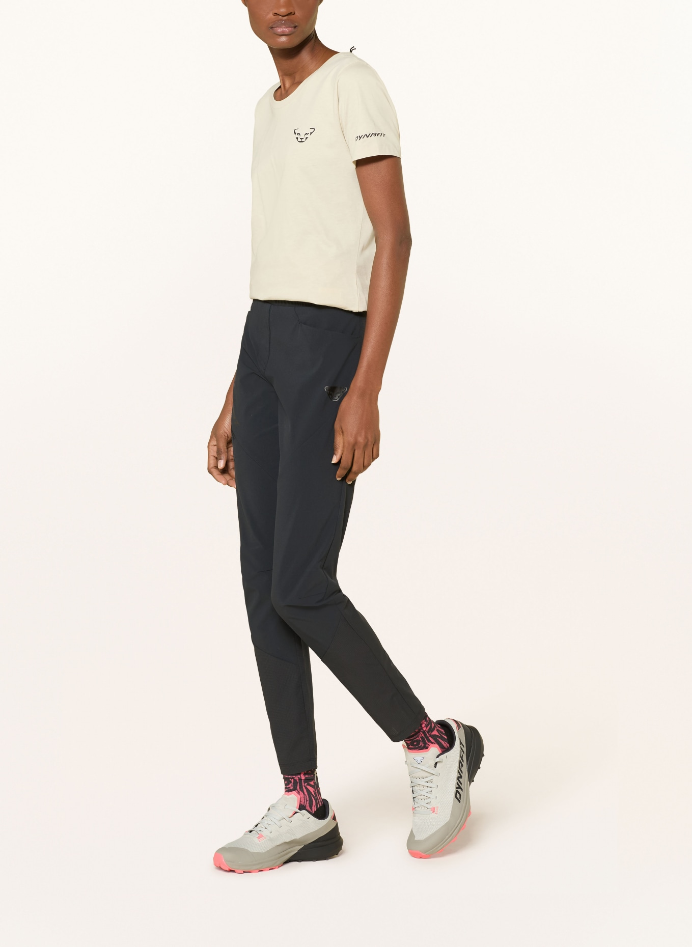 DYNAFIT Trekkinghose TRAVERSE HYBRID DST: SCHWARZ