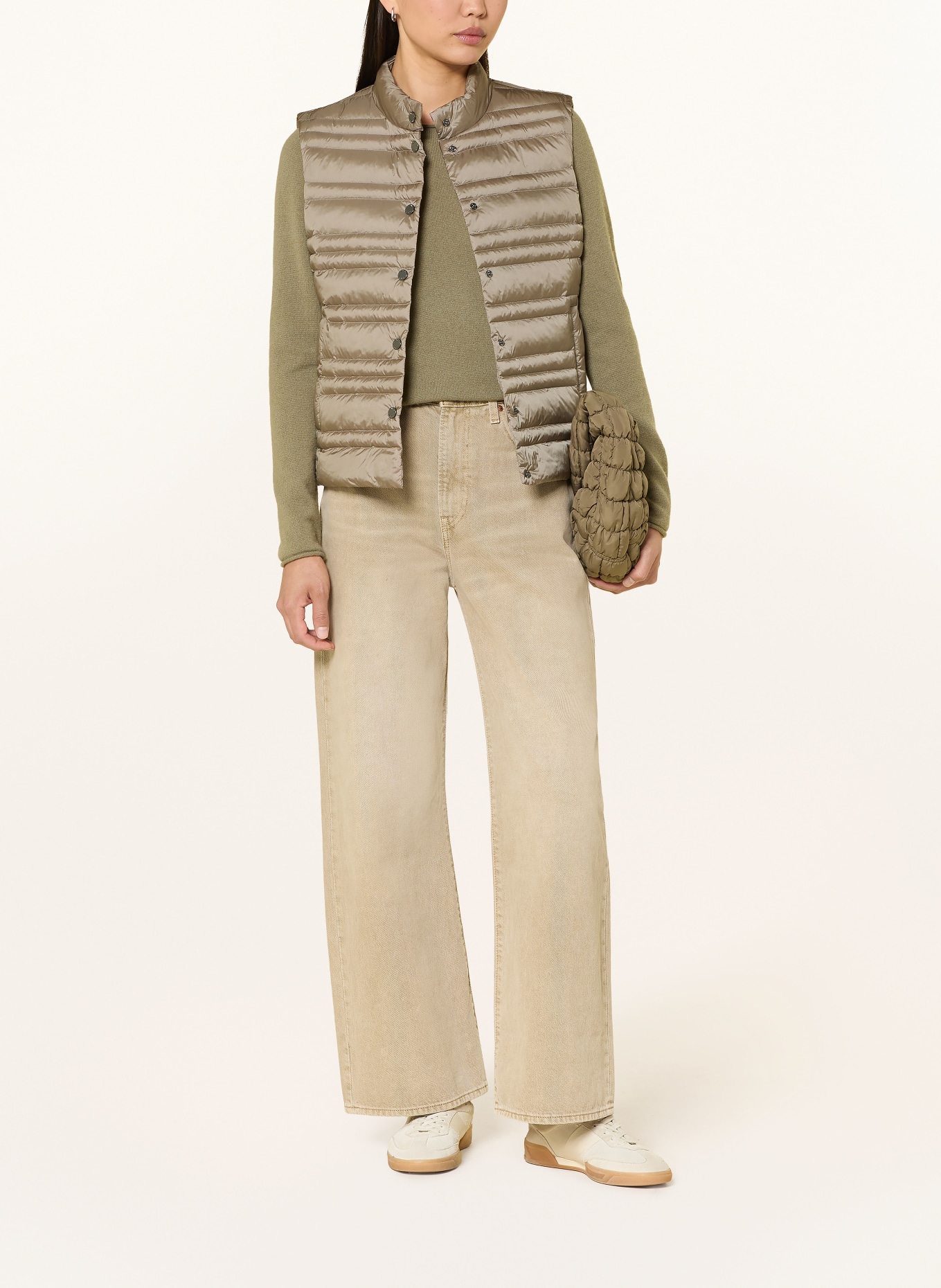 FUCHS SCHMITT Gewatteerd vest: BEIGE